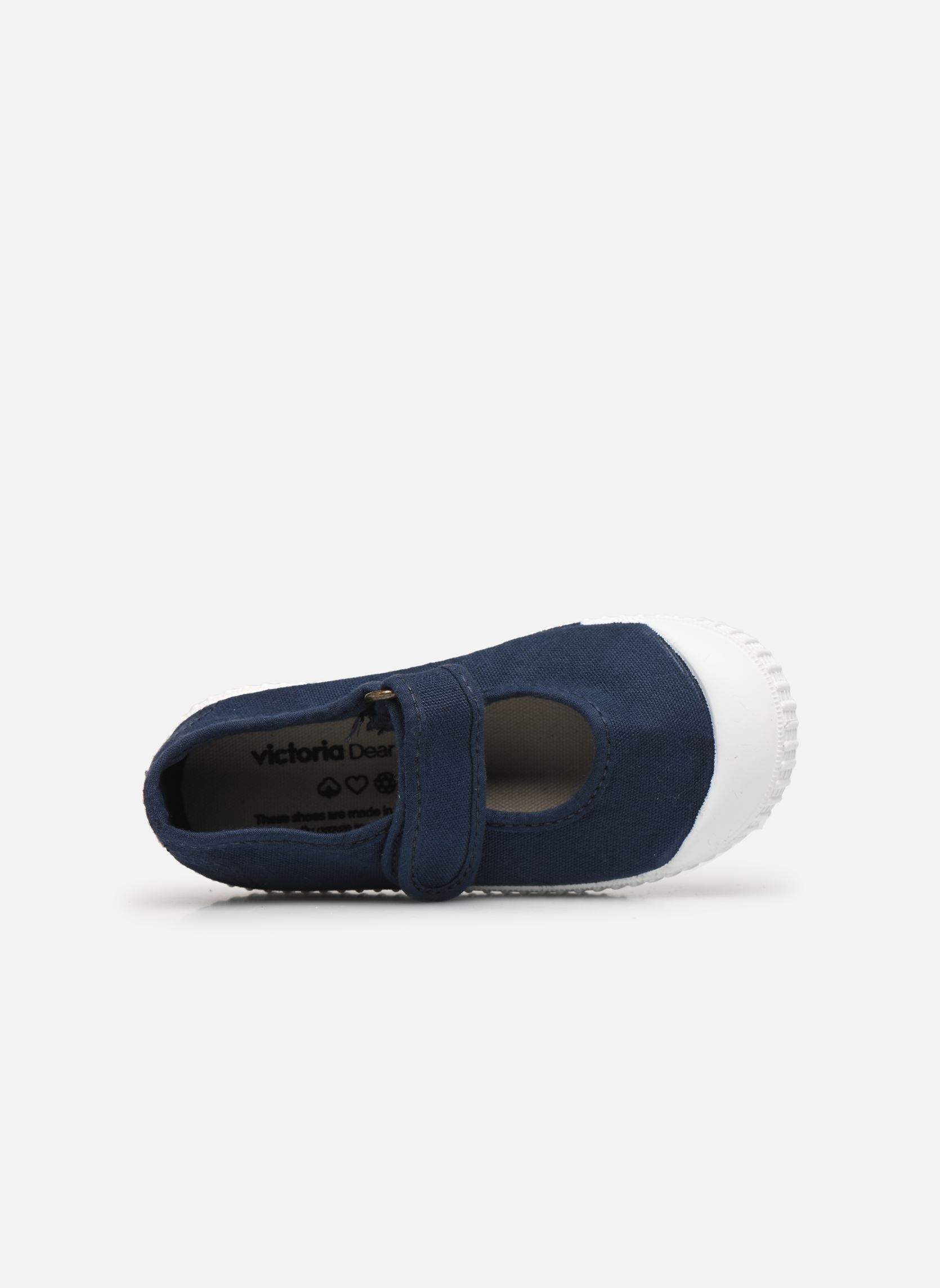 Victoria 1915 Unisex Canvas Mary Janes DREC & Strap & Reinforced Toe 136605 for Kids CORALINA 26