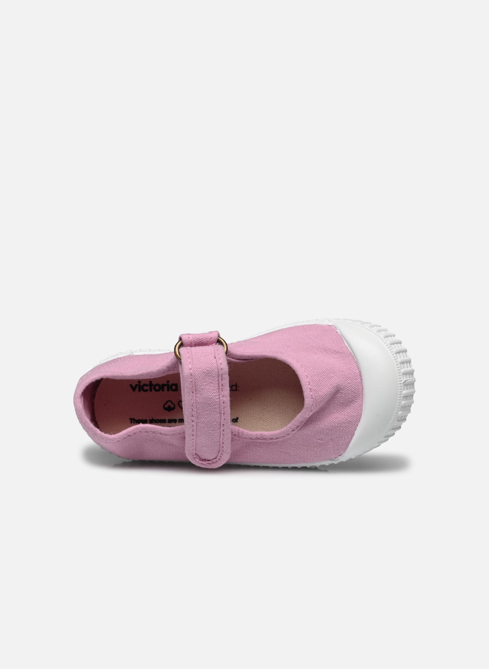 Sneakers basse 1915 Mercedes Tira Lona Tintada Drec K bambina rosa Victoria Sneakers basse 1915 Mercedes Tira Lona Tintada Drec K bambina rosa PETALO