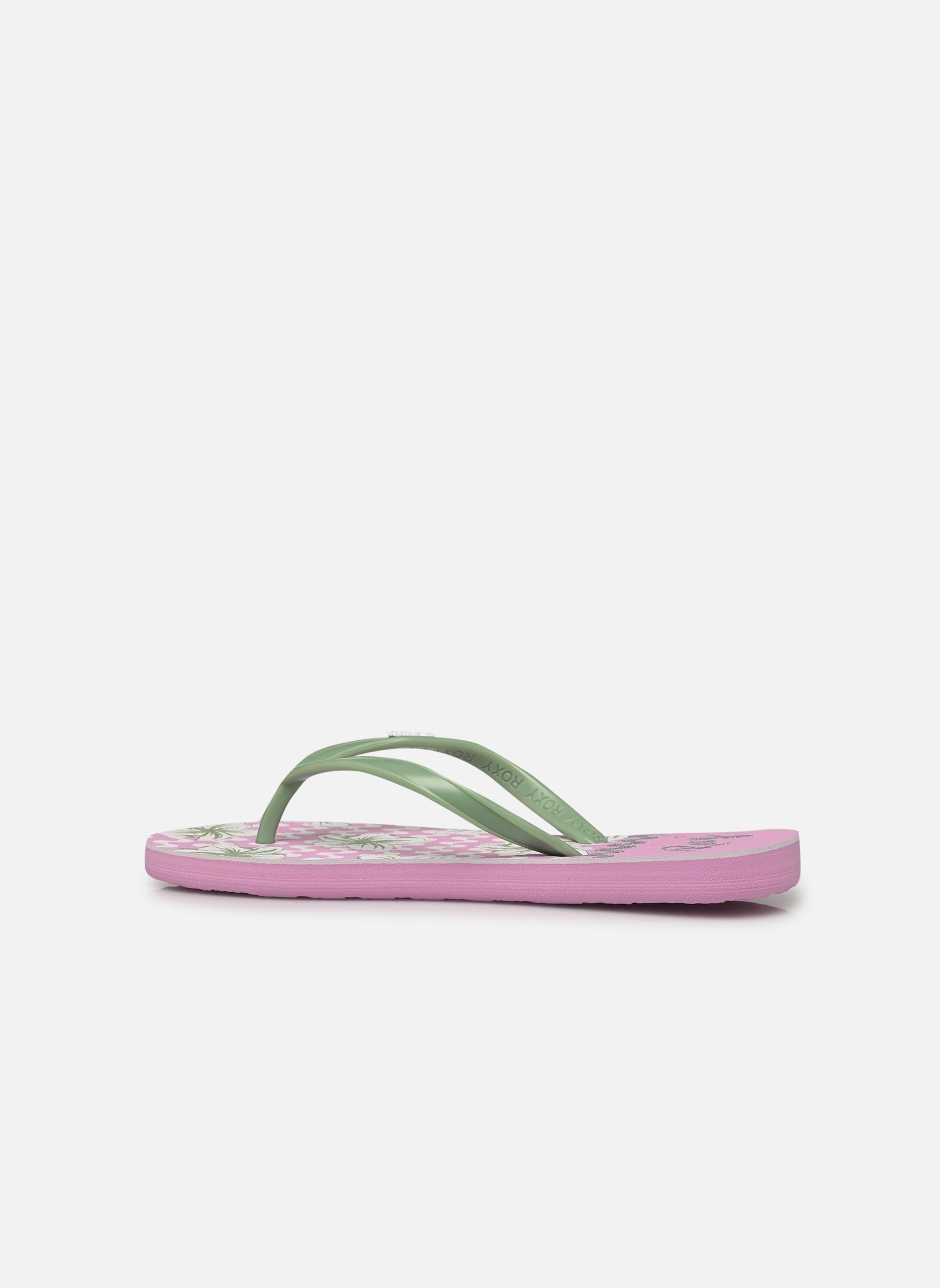 Tongs RG Viva Stamp II fille multicolore Roxy Tongs RG Viva Stamp II fille multicolore GREEN/PINK