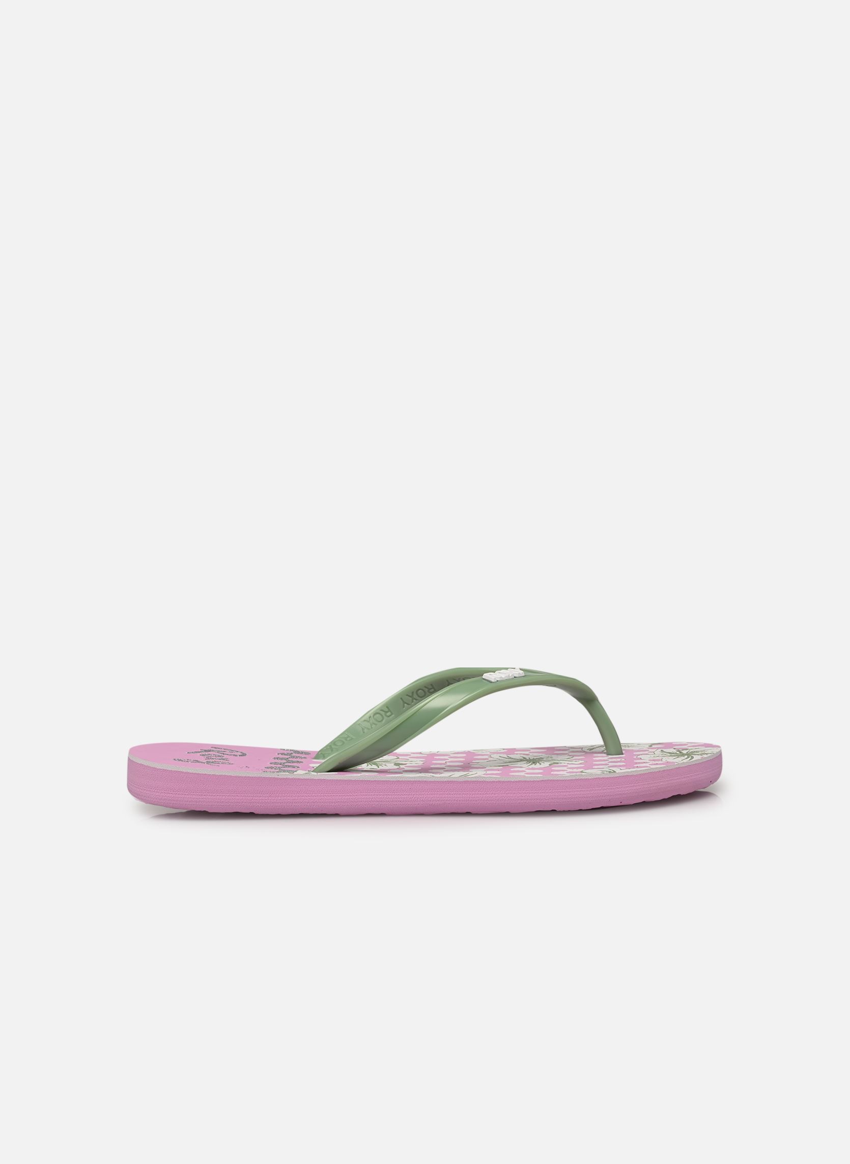 Tongs RG Viva Stamp II fille multicolore Roxy Tongs RG Viva Stamp II fille multicolore GREEN/PINK