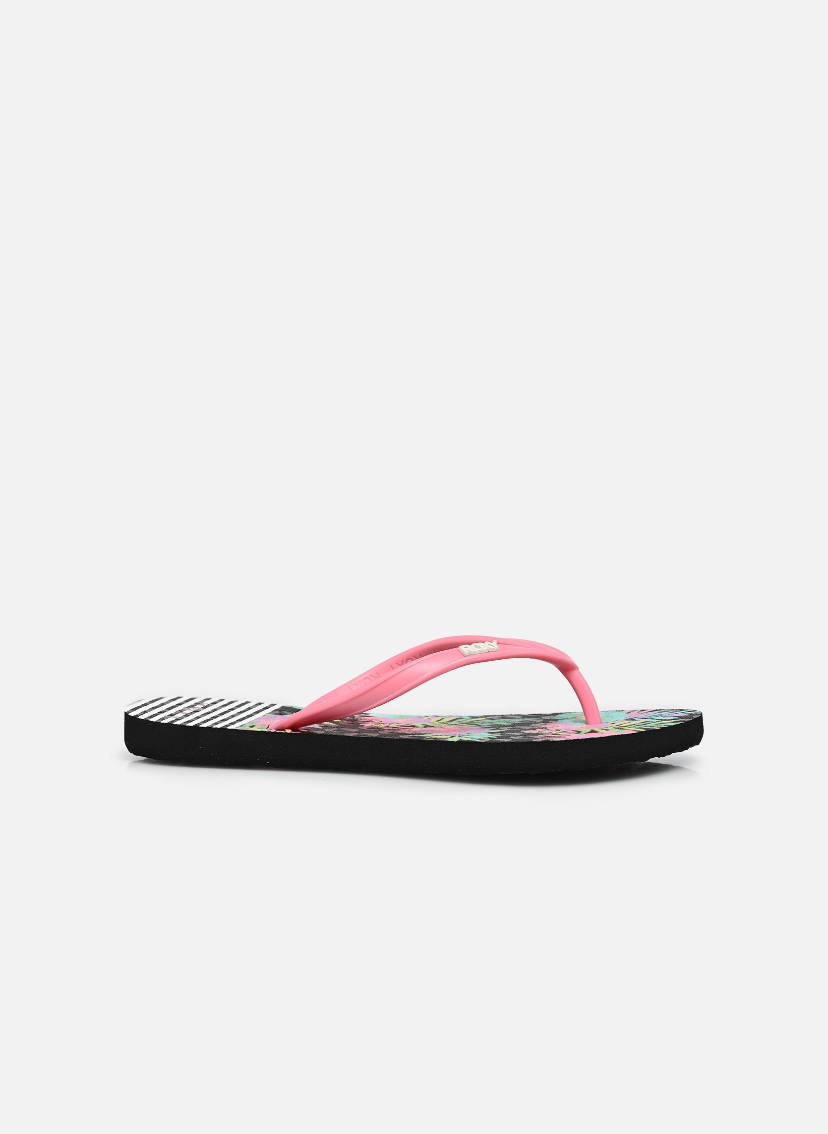 Slippers RG Viva Stamp II meisjes meerkleurig Roxy Slippers RG Viva Stamp II meisjes meerkleurig Black Multi 1