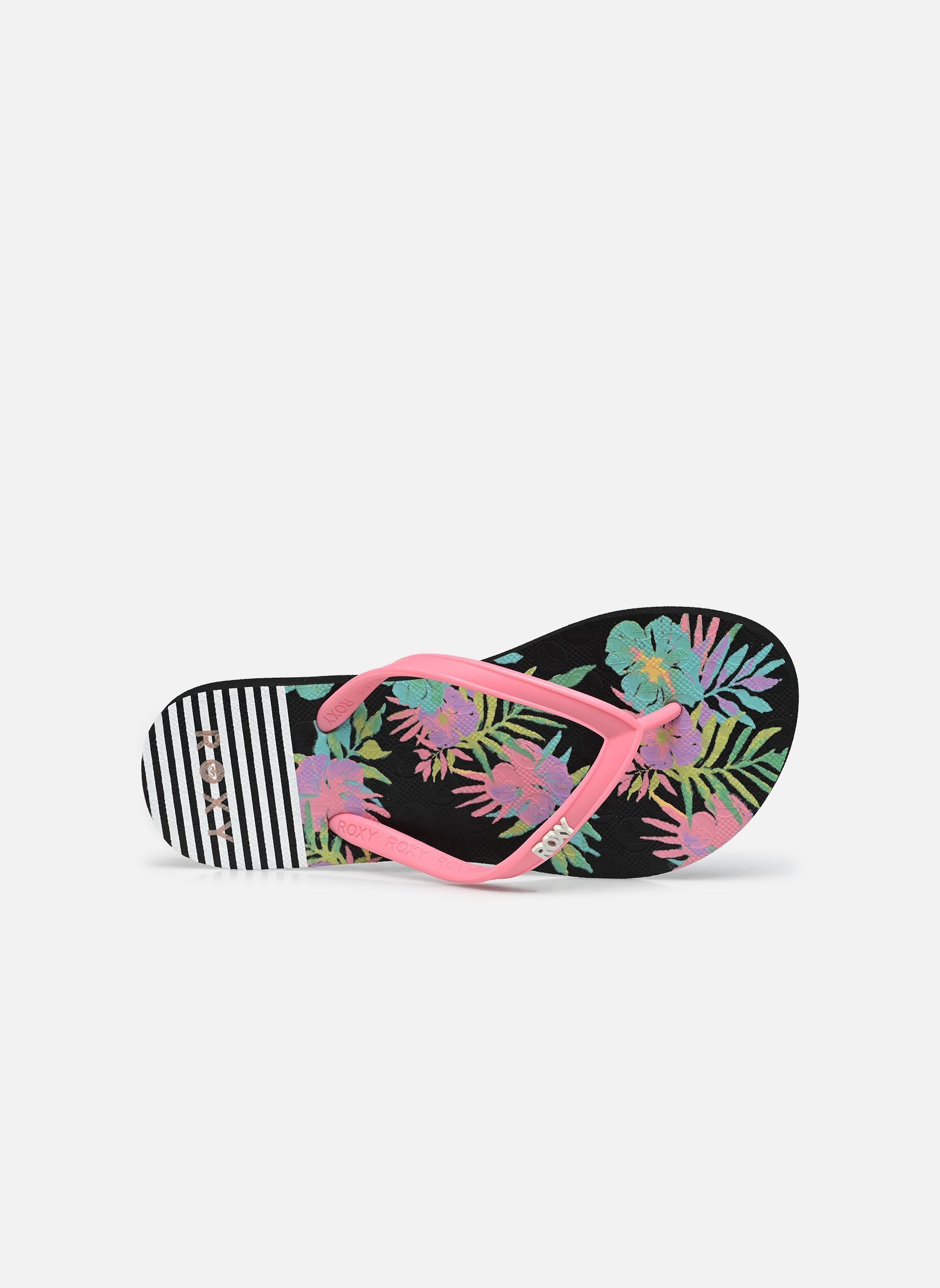 Slippers RG Viva Stamp II meisjes meerkleurig Roxy Slippers RG Viva Stamp II meisjes meerkleurig Black Multi 1