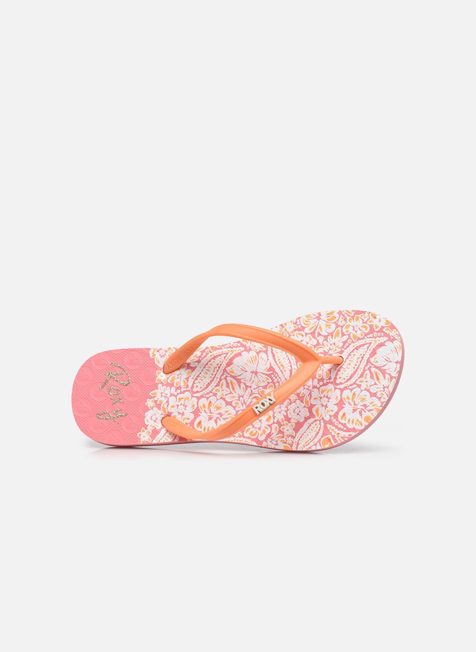 Tongs RG Viva Stamp II fille rose Roxy Tongs RG Viva Stamp II fille rose OAK/GOLD
