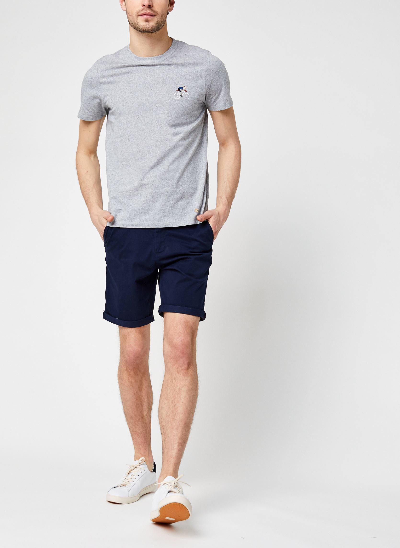 Shorts Jjibowie Jjshorts heren blauw Jack & Jones Shorts Jjibowie Jjshorts heren blauw NAVY BLAZER