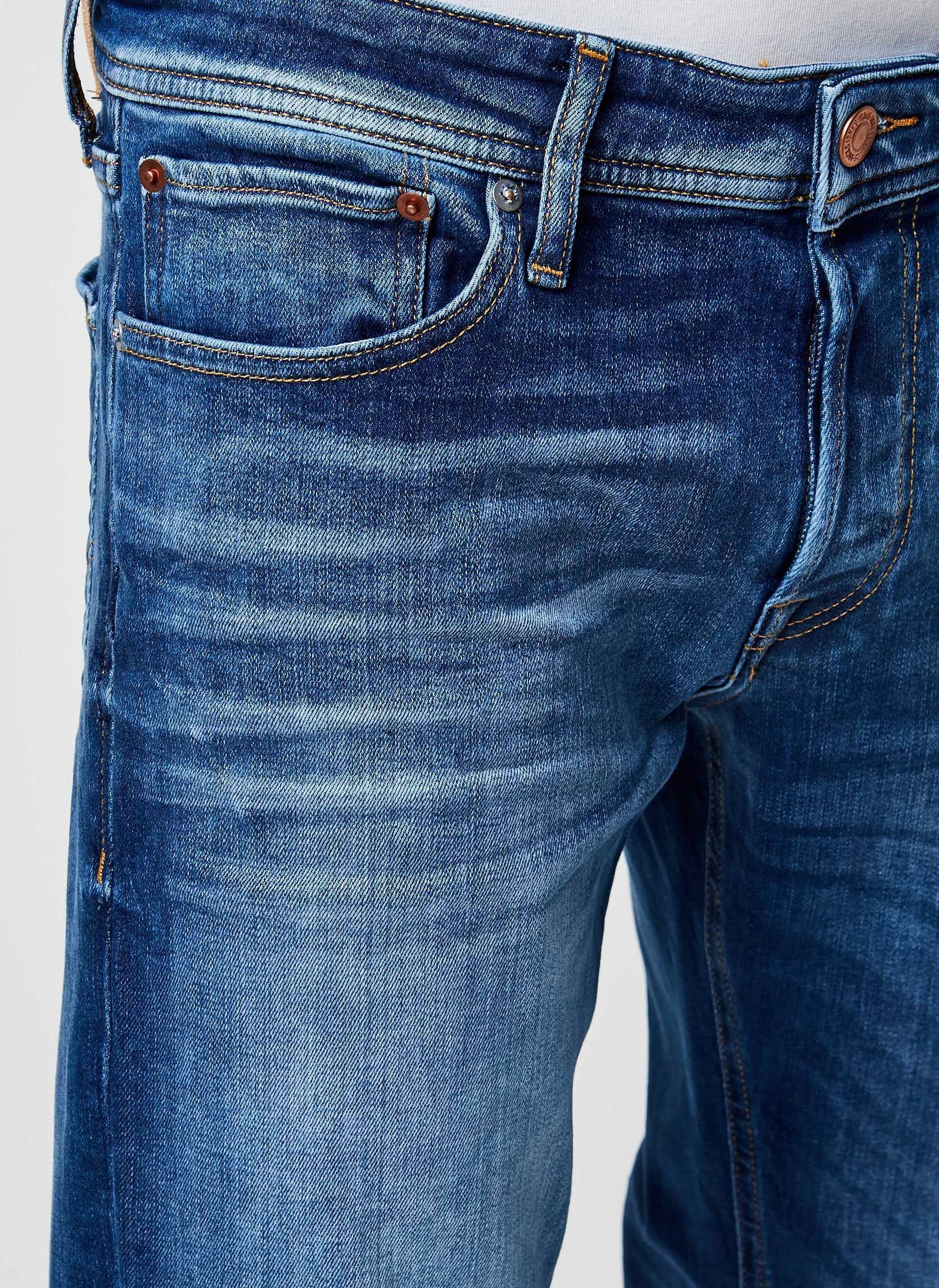 Jeans droit Jjimike Jjoriginal homme bleu Jack & Jones Jeans droit Jjimike Jjoriginal homme bleu BLUE DENIM