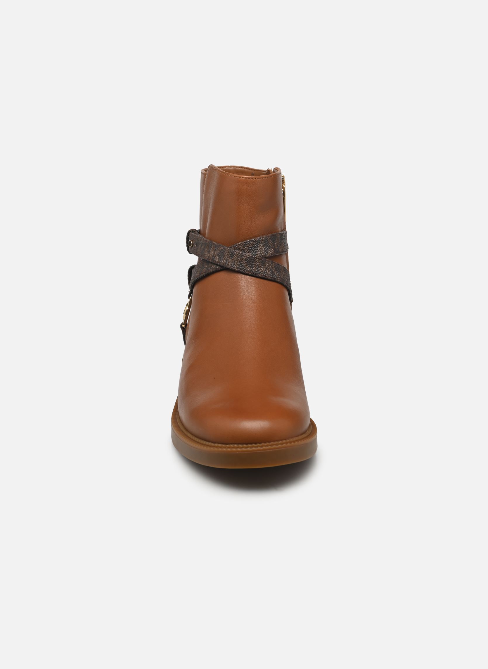Bottines basses ABIGAIL FLAT BOOTIE femme marron Michael Michael Kors Bottines basses ABIGAIL FLAT BOOTIE femme marron BRN/LUGGAGE