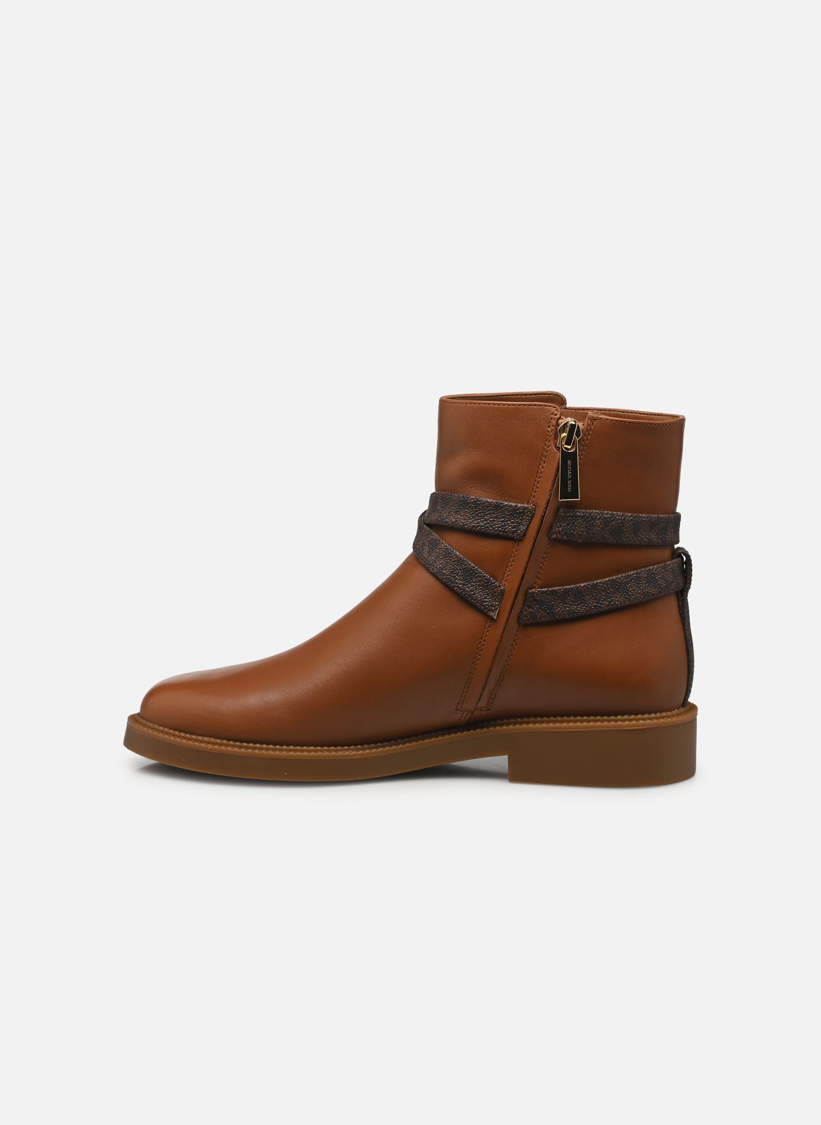 Bottines basses ABIGAIL FLAT BOOTIE femme marron Michael Michael Kors Bottines basses ABIGAIL FLAT BOOTIE femme marron BRN/LUGGAGE