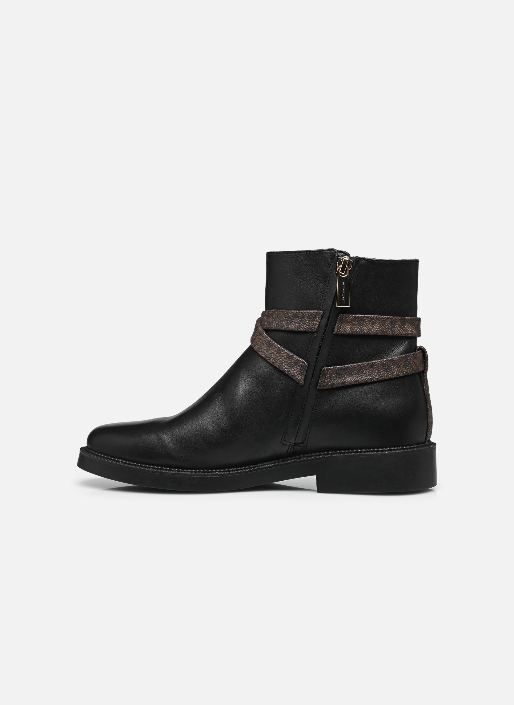 Bottines basses ABIGAIL FLAT BOOTIE femme noir Michael Michael Kors Bottines basses ABIGAIL FLAT BOOTIE femme noir Black brown