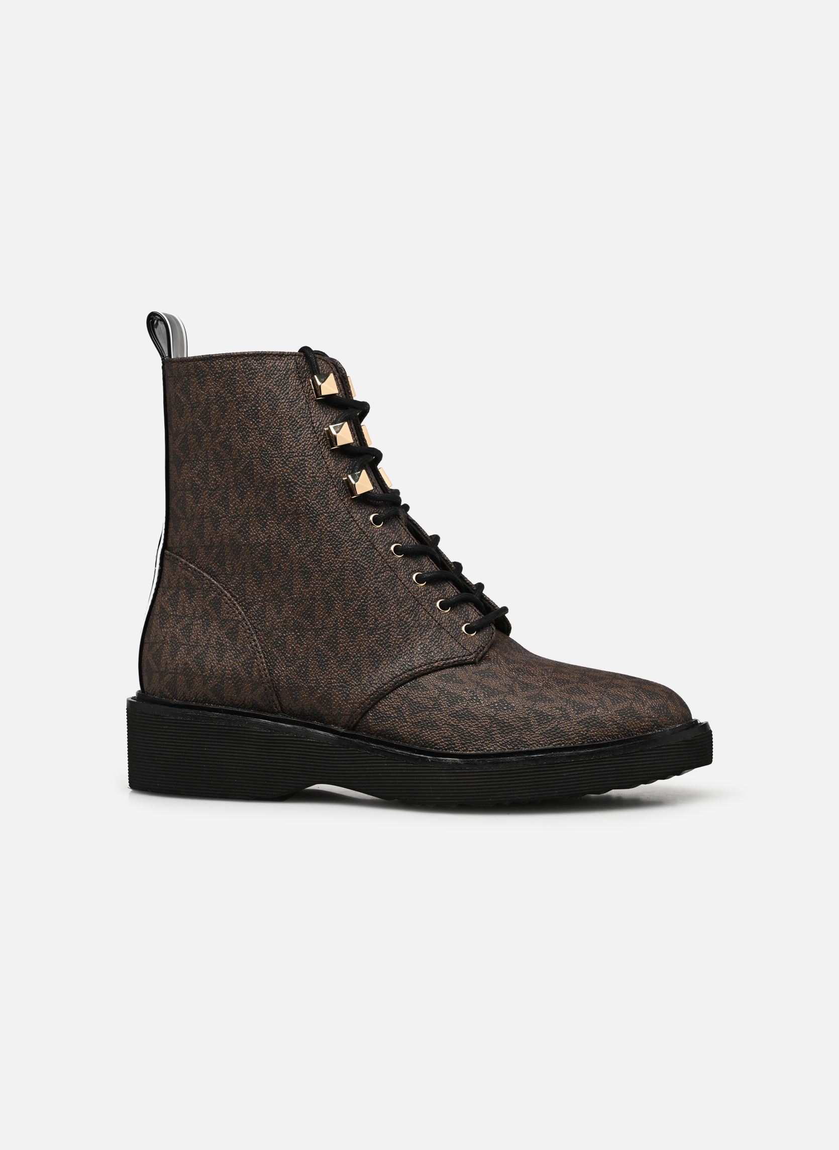 Geschnürte Stiefeletten HASKELL BOOTIE damen braun Michael Michael Kors Geschnürte Stiefeletten HASKELL BOOTIE damen braun Brown2