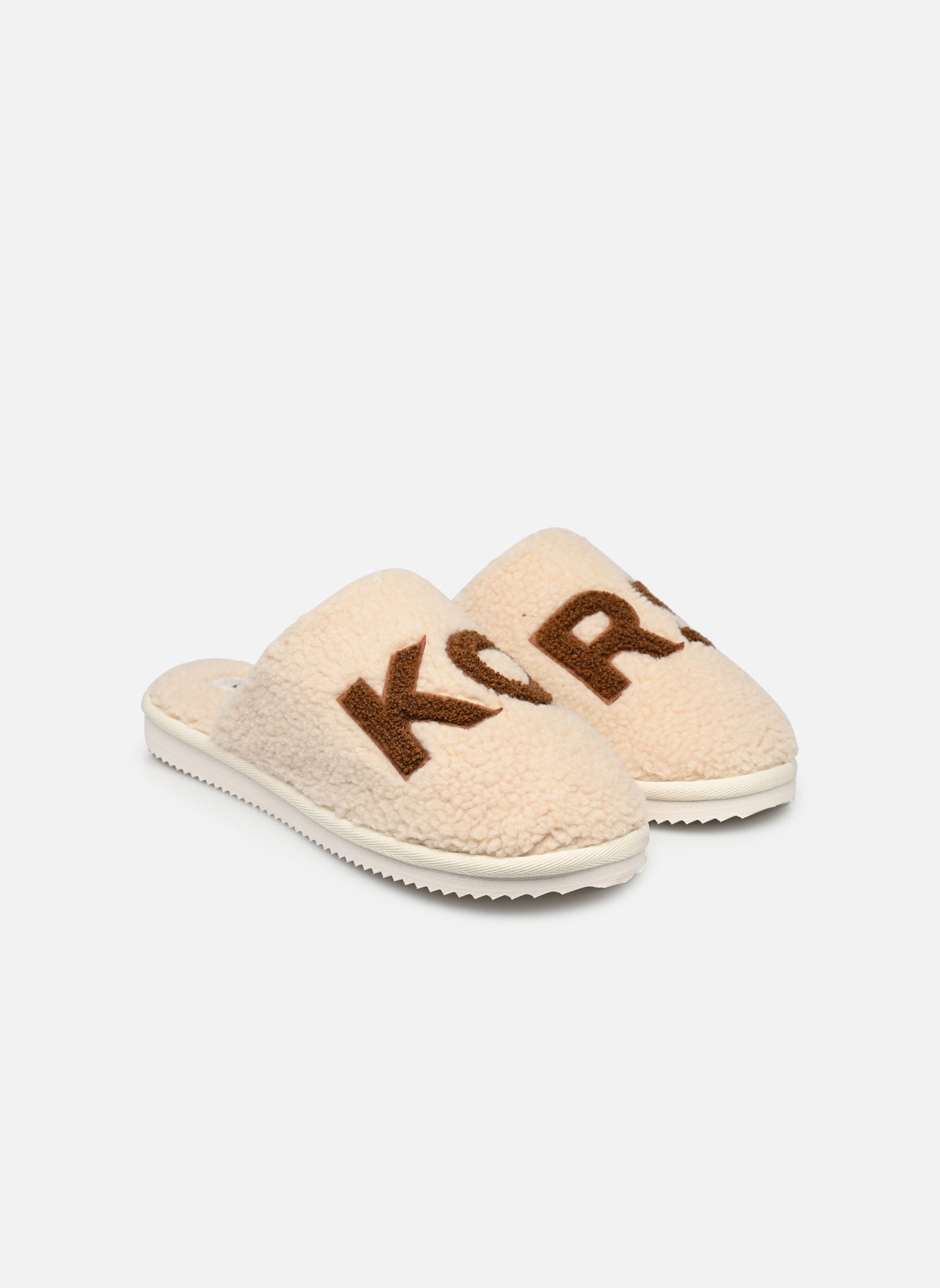 Pantoffels JANIS SLIPPER dames wit Michael Michael Kors Pantoffels JANIS SLIPPER dames wit Natural