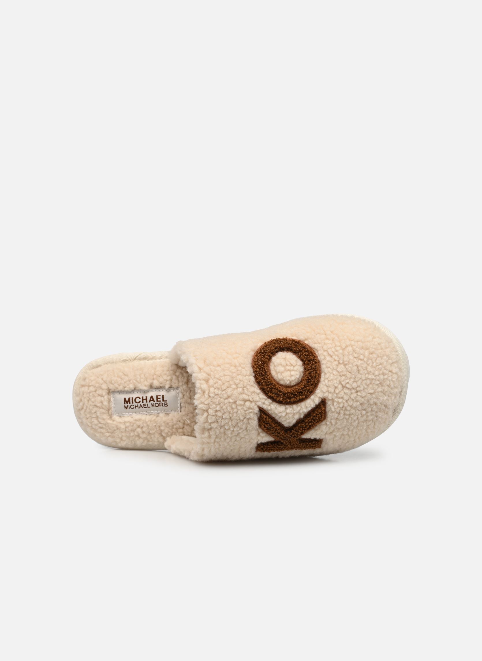 Pantoffels JANIS SLIPPER dames wit Michael Michael Kors Pantoffels JANIS SLIPPER dames wit Natural