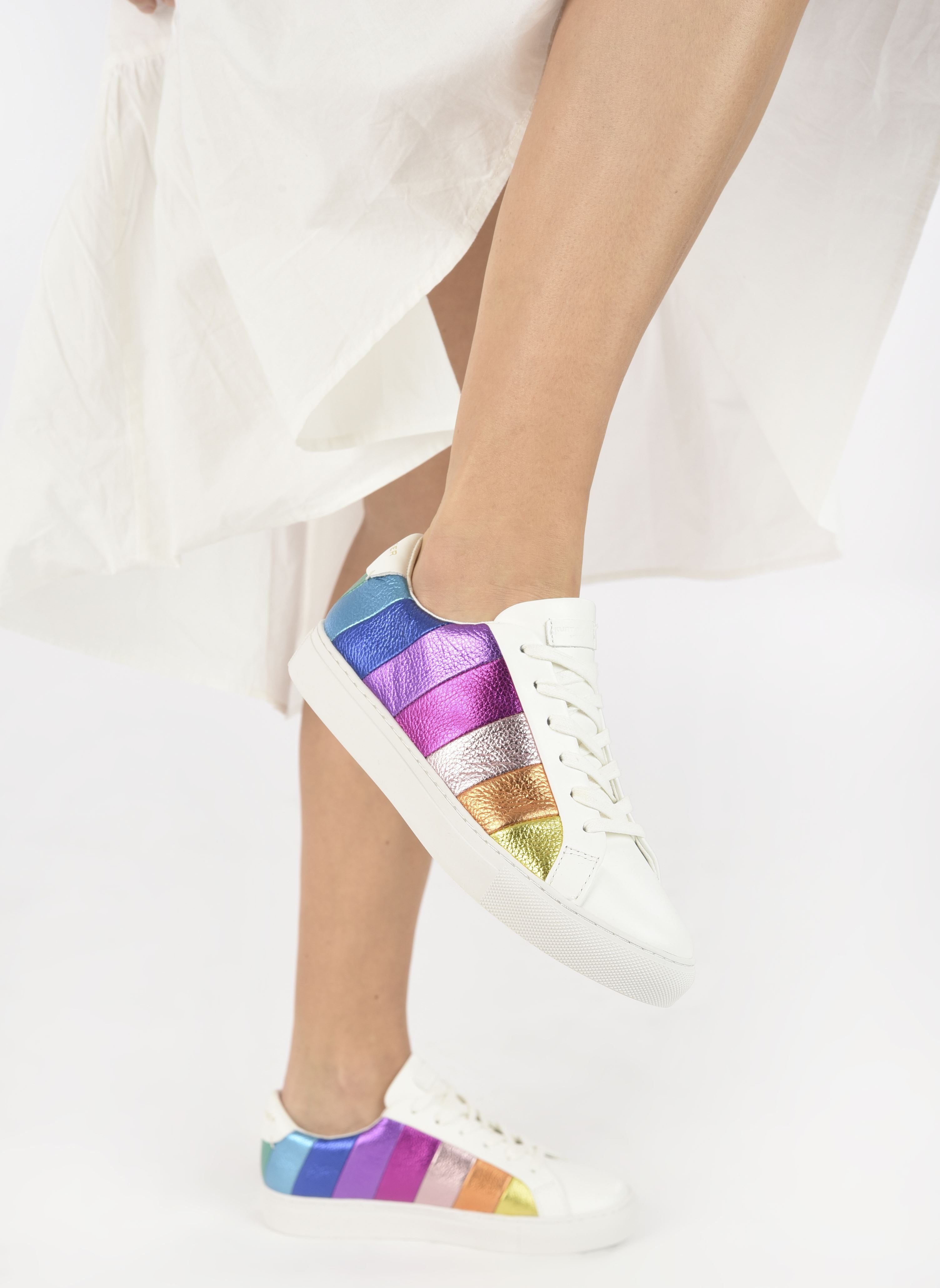 Niedrige Sneaker LANE STRIPE damen mehrfarbig Kurt Geiger Niedrige Sneaker LANE STRIPE damen mehrfarbig MULT/OTHER