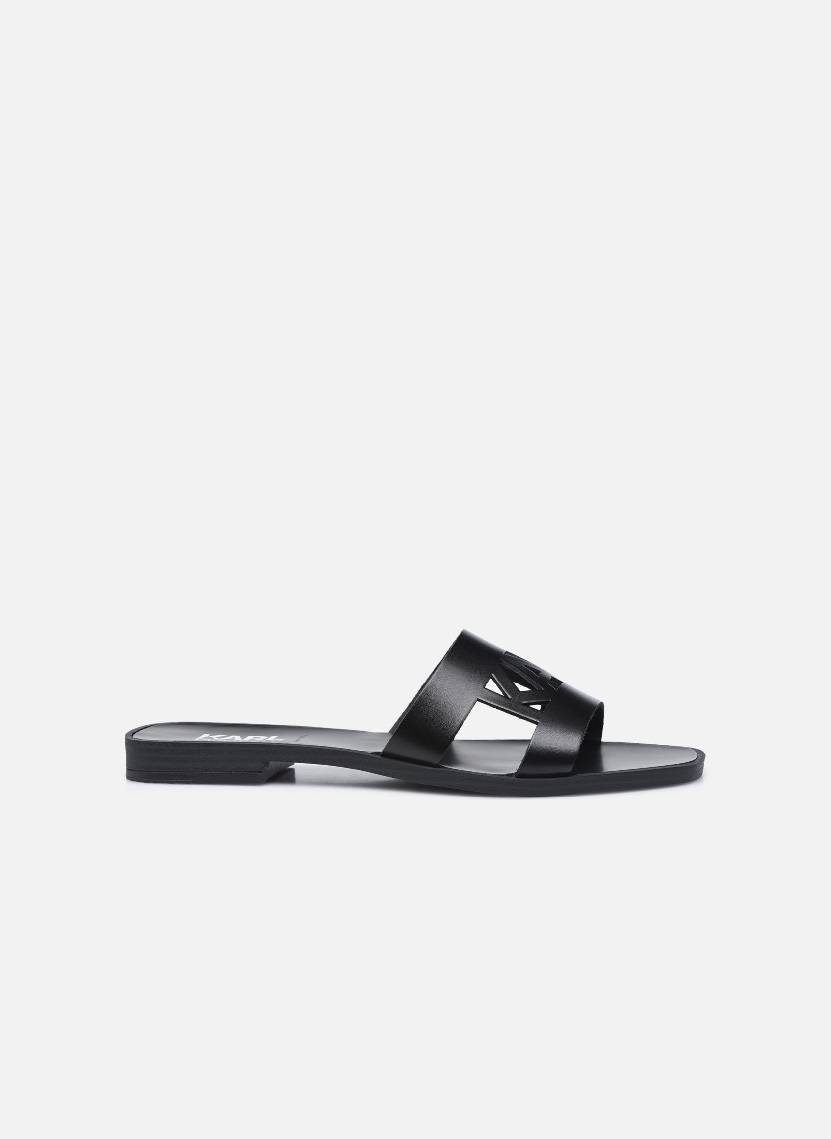 Pantoletten Skoot Ii Karl Kut-Out damen schwarz Karl Lagerfeld Pantoletten Skoot Ii Karl Kut-Out damen schwarz BLACK LTHR / MONO