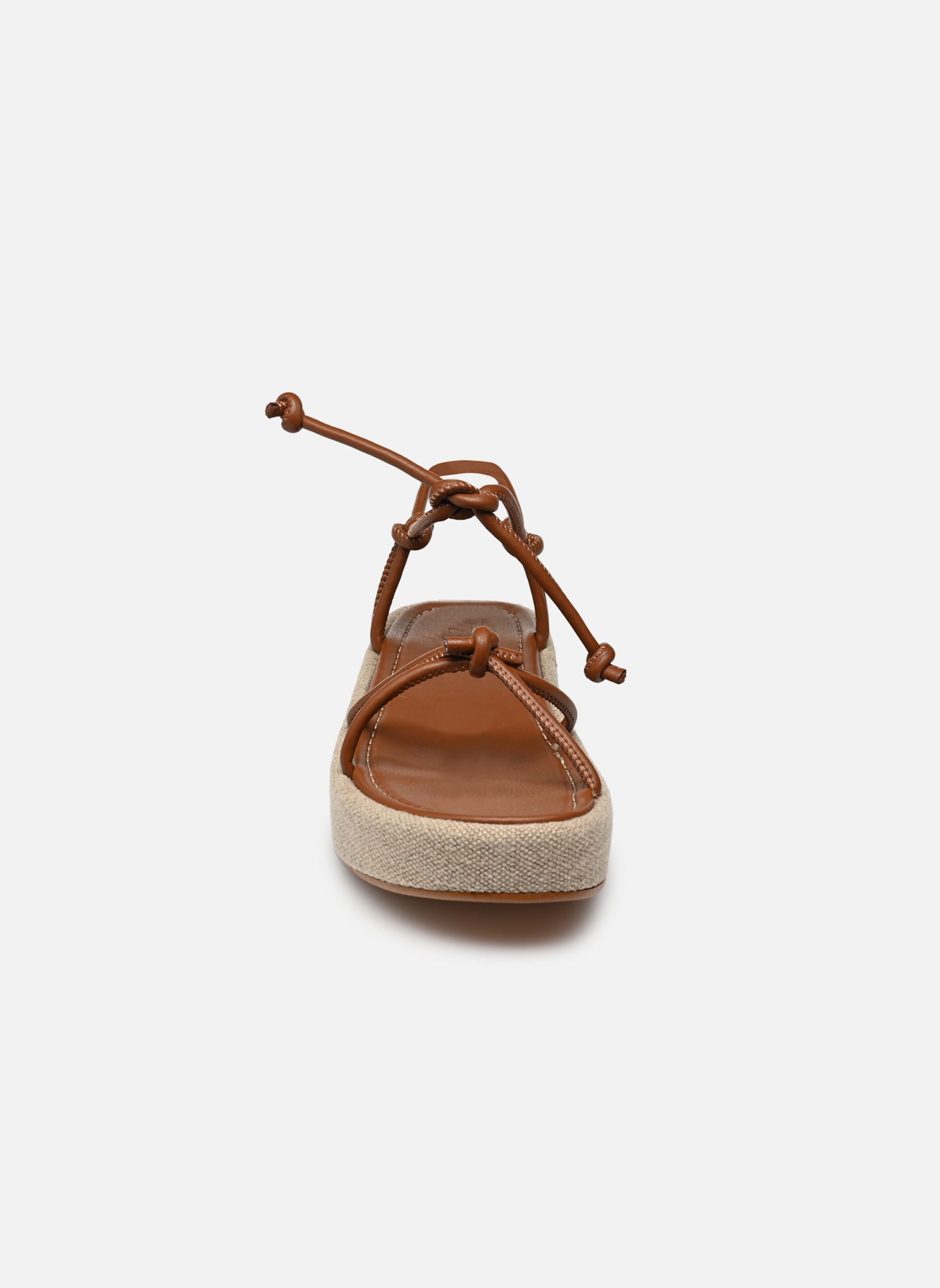 Keil- und Plateau-Espadrilles Heather damen braun Flattered Keil- und Plateau-Espadrilles Heather damen braun COGNAC