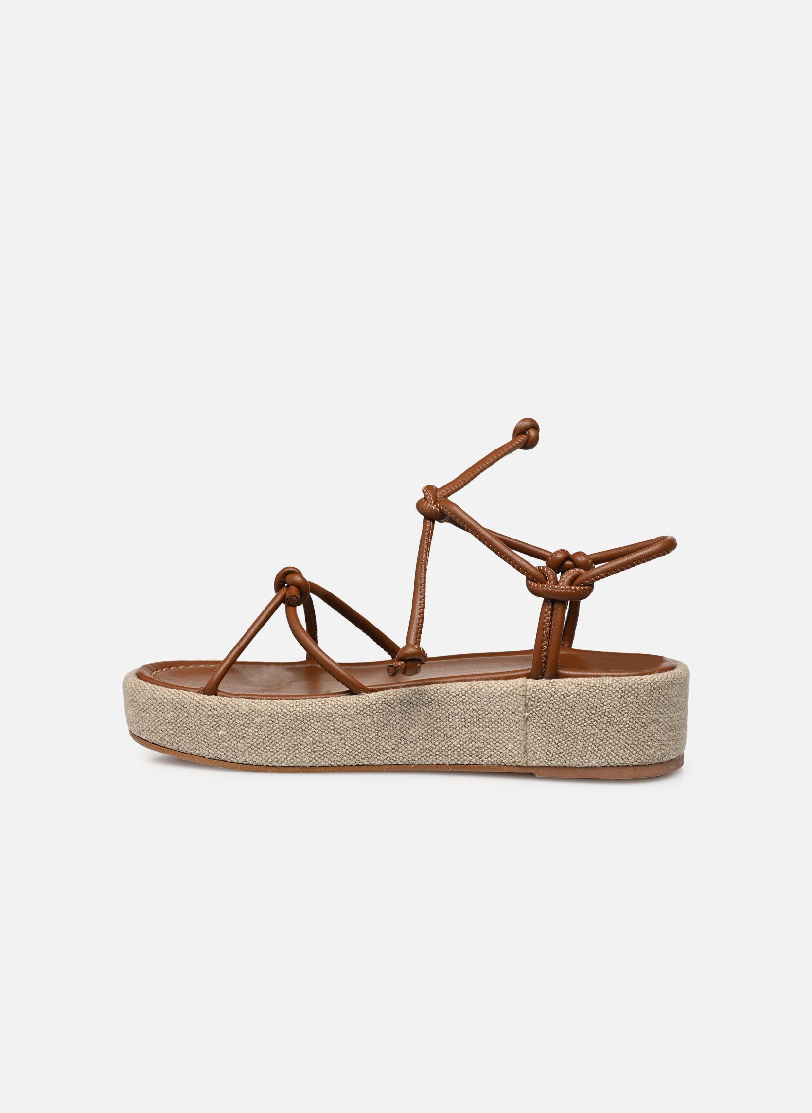 Keil- und Plateau-Espadrilles Heather damen braun Flattered Keil- und Plateau-Espadrilles Heather damen braun COGNAC