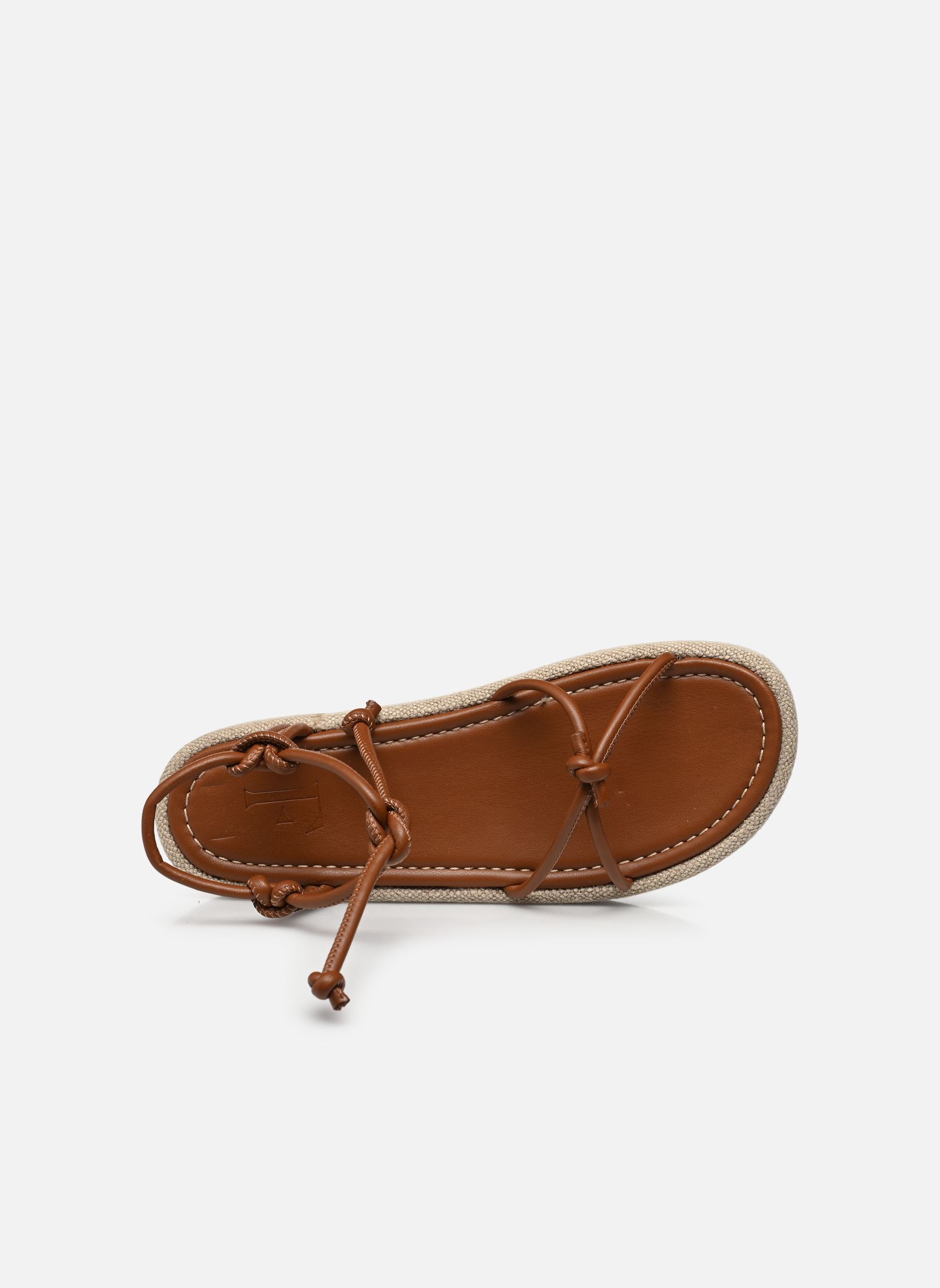 Keil- und Plateau-Espadrilles Heather damen braun Flattered Keil- und Plateau-Espadrilles Heather damen braun COGNAC