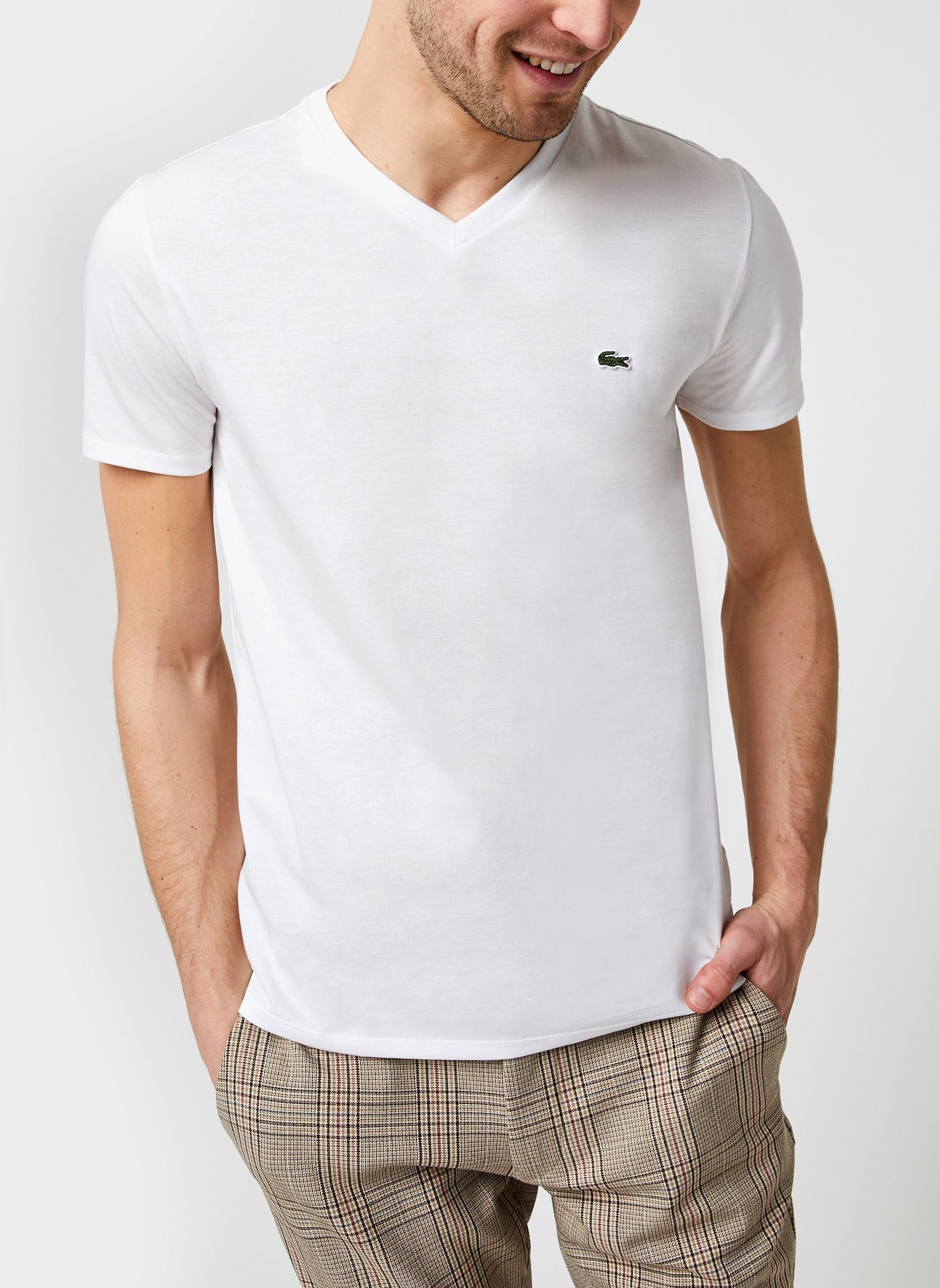 T shirt Lacoste TH6709 EU - vue 8