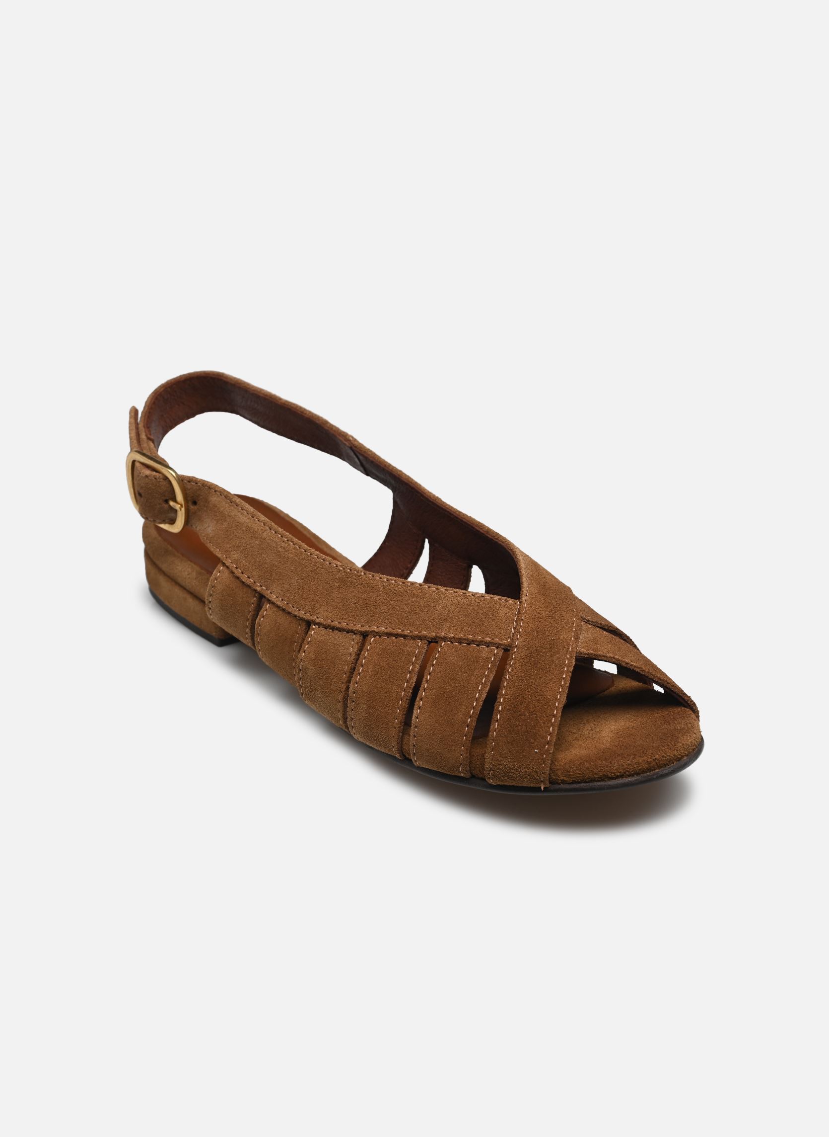 Sandales SOPHIE 20 femme marron Anonymous Copenhagen Sandales SOPHIE 20 femme marron CALF SUEDE CINNAMON