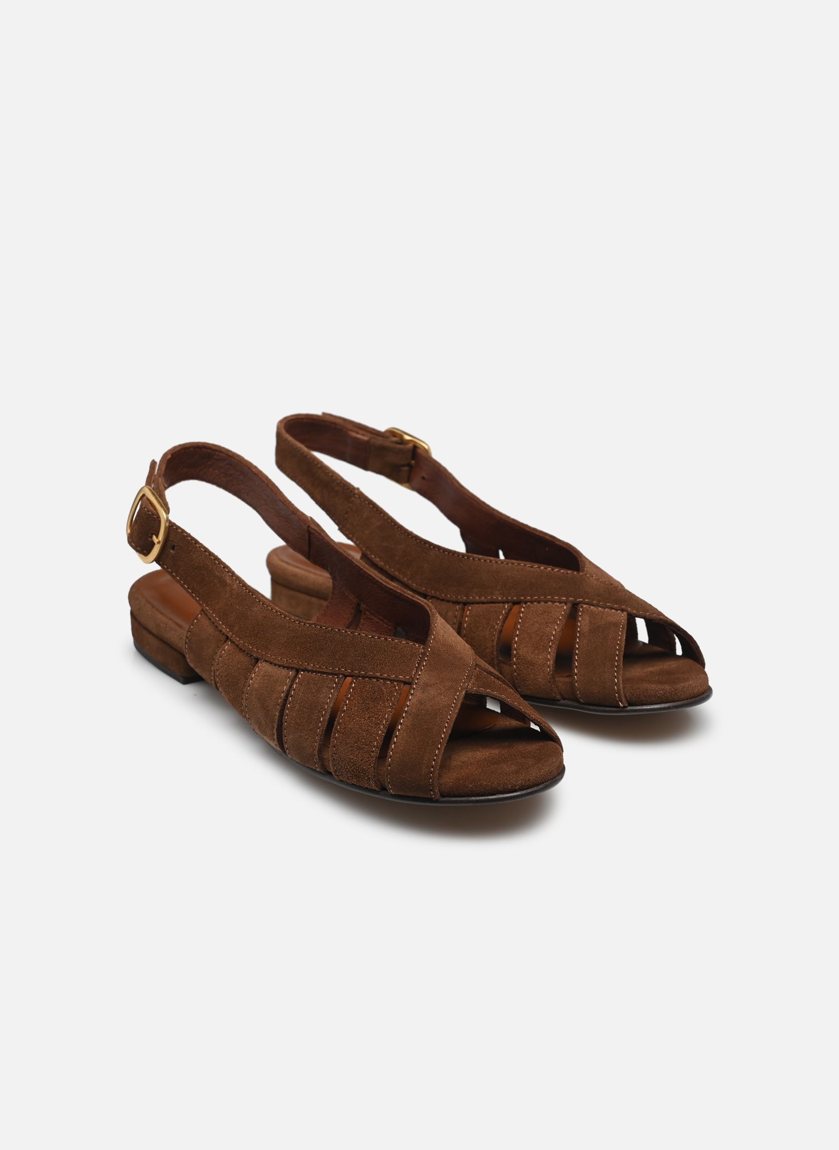 Sandales SOPHIE 20 femme marron Anonymous Copenhagen Sandales SOPHIE 20 femme marron CALF SUEDE COCONUT BROWN