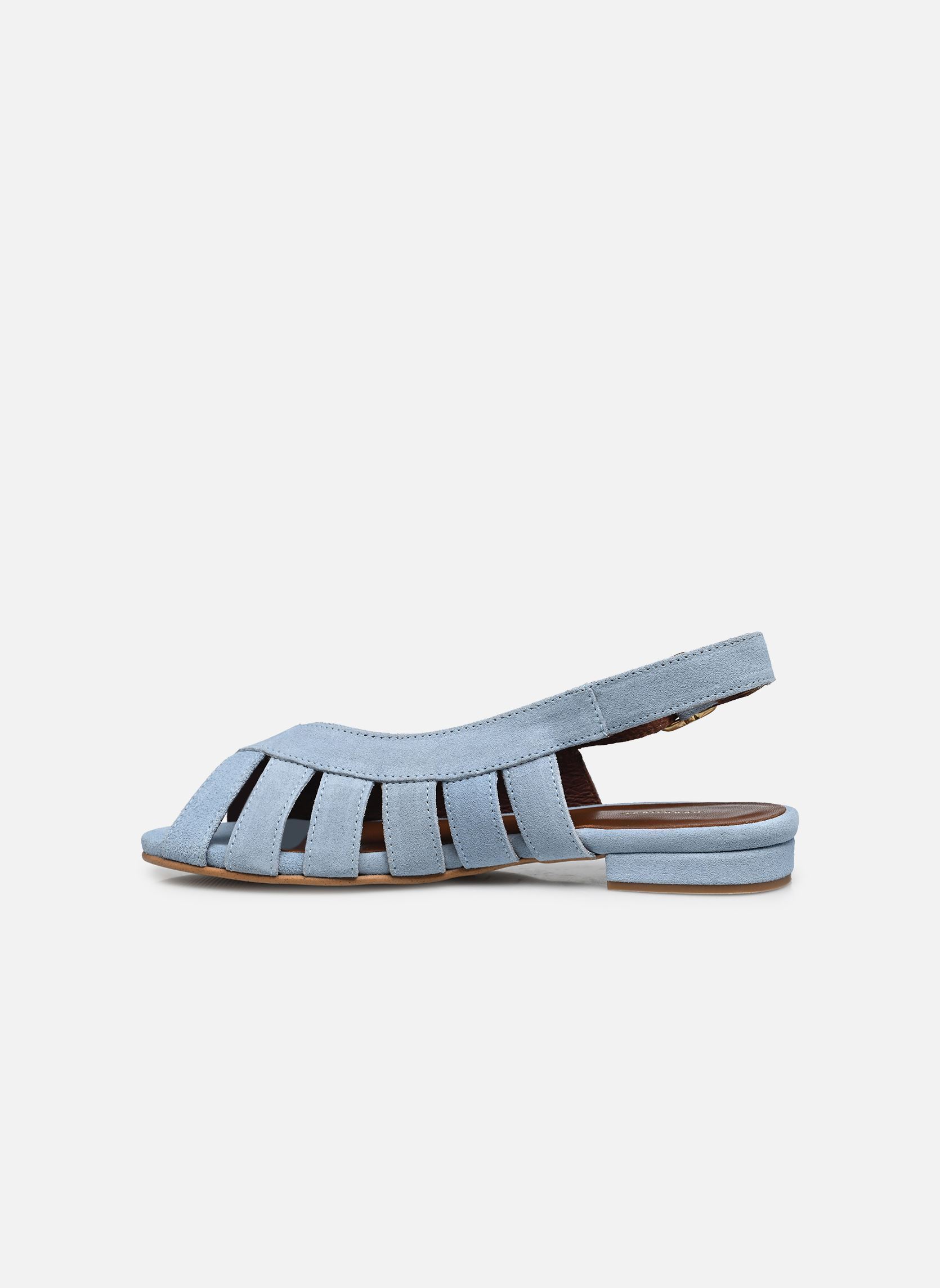 Sandalen SOPHIE 20 damen blau Anonymous Copenhagen Sandalen SOPHIE 20 damen blau SUEDE PORCELAINE BLUE
