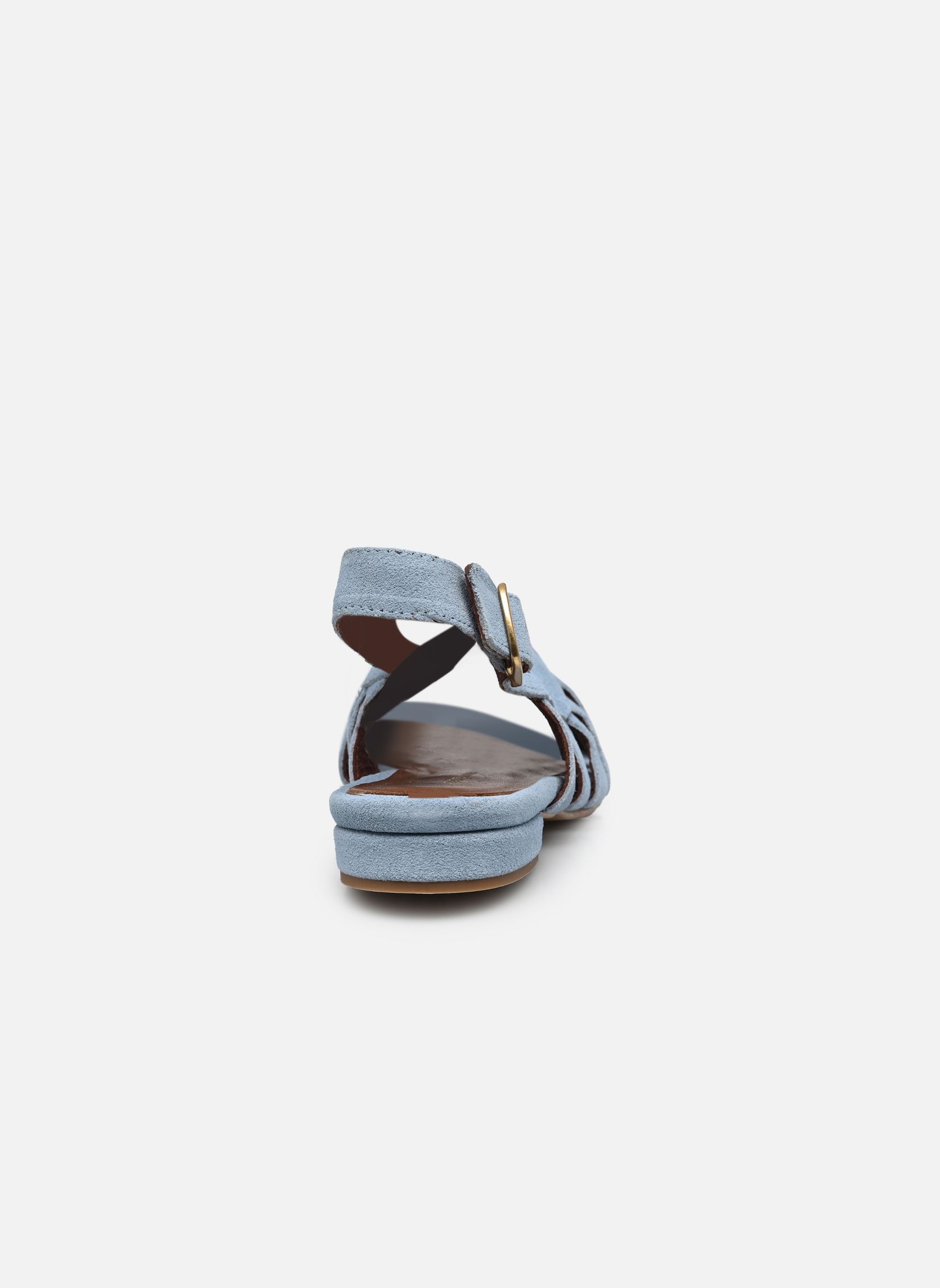 Sandalen SOPHIE 20 damen blau Anonymous Copenhagen Sandalen SOPHIE 20 damen blau SUEDE PORCELAINE BLUE