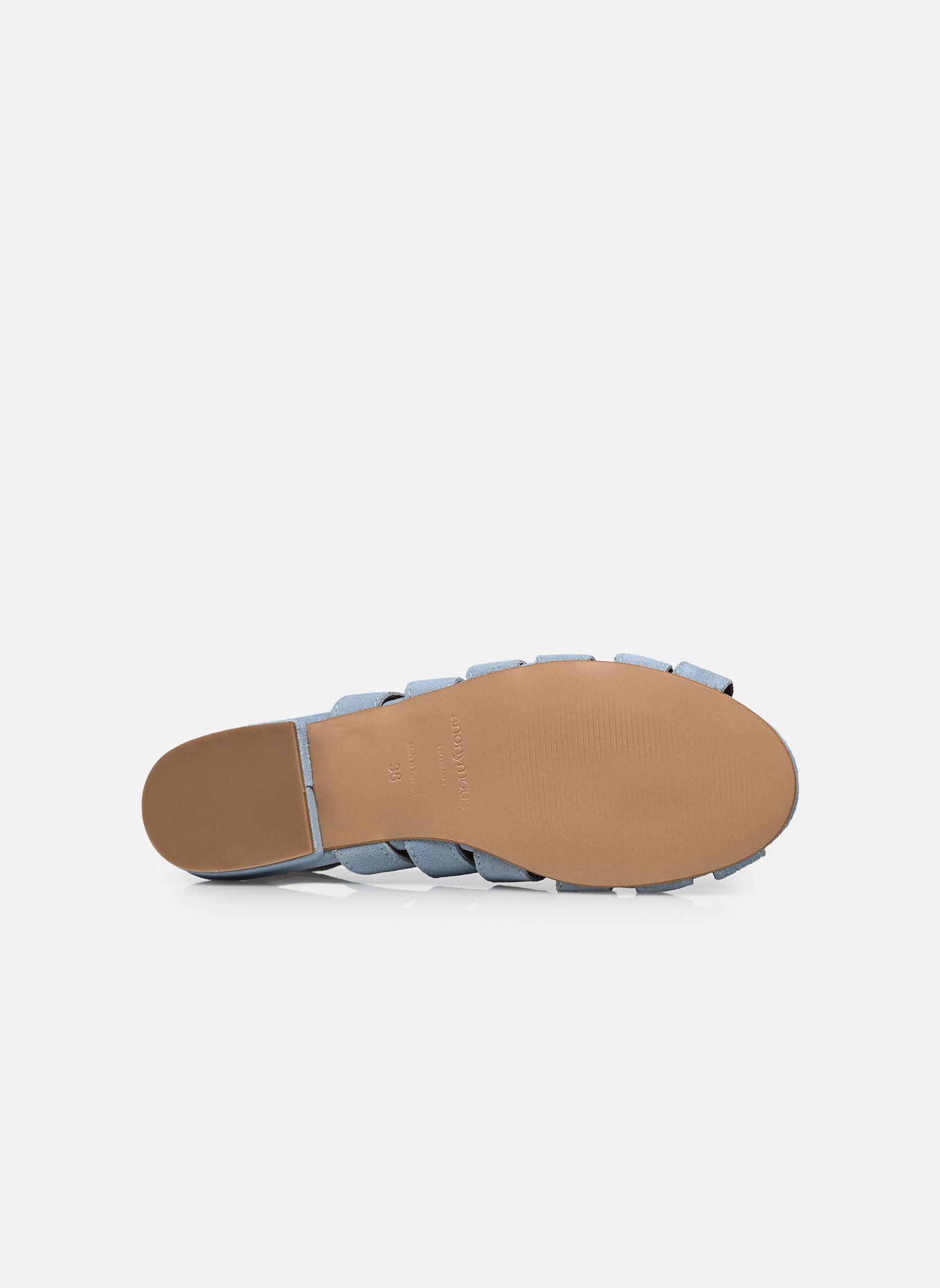 Sandalen SOPHIE 20 damen blau Anonymous Copenhagen Sandalen SOPHIE 20 damen blau SUEDE PORCELAINE BLUE