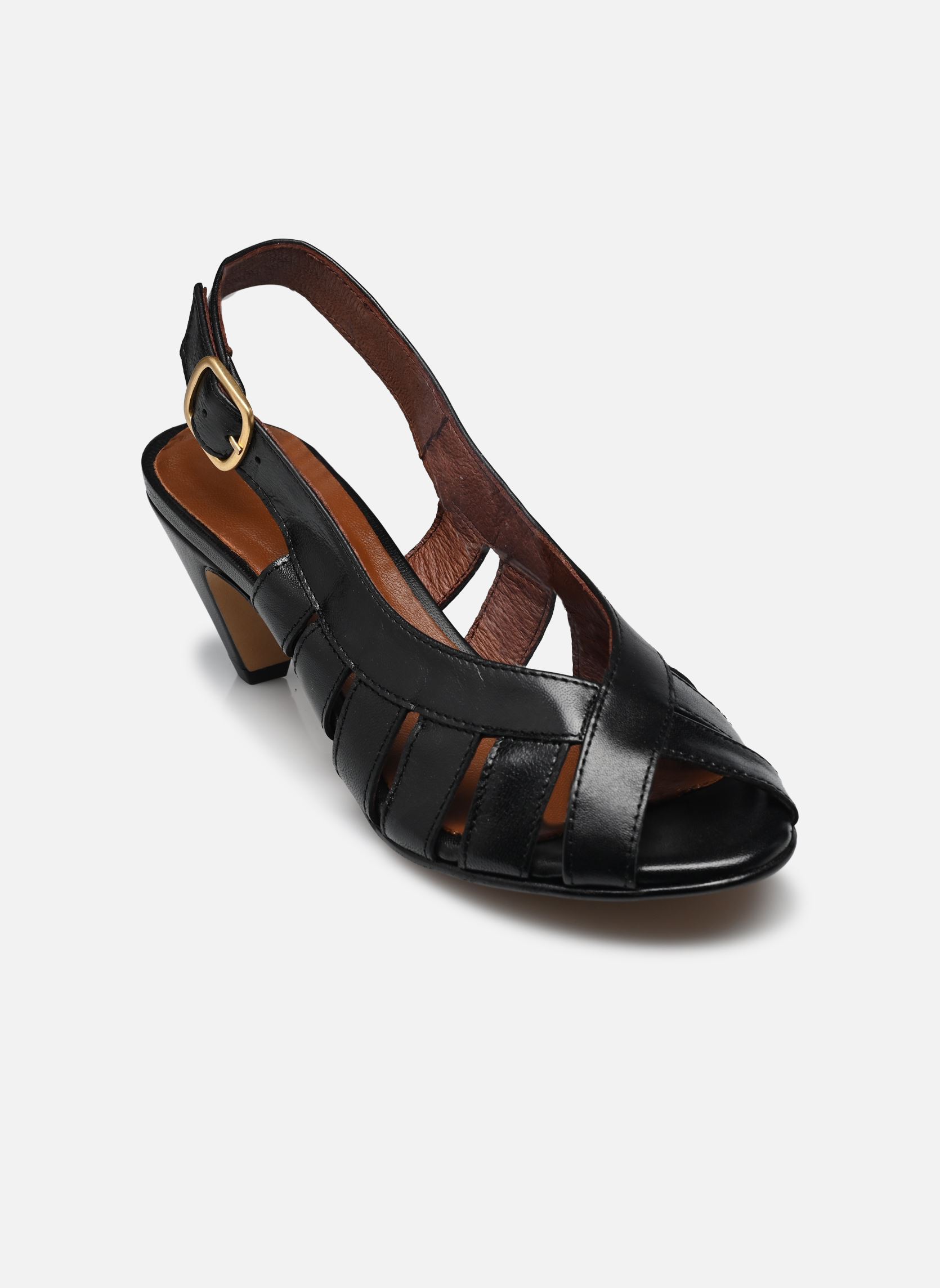 Sandalen SOPHIE 50 damen schwarz Anonymous Copenhagen Sandalen SOPHIE 50 damen schwarz SHINY LAMB BLACK
