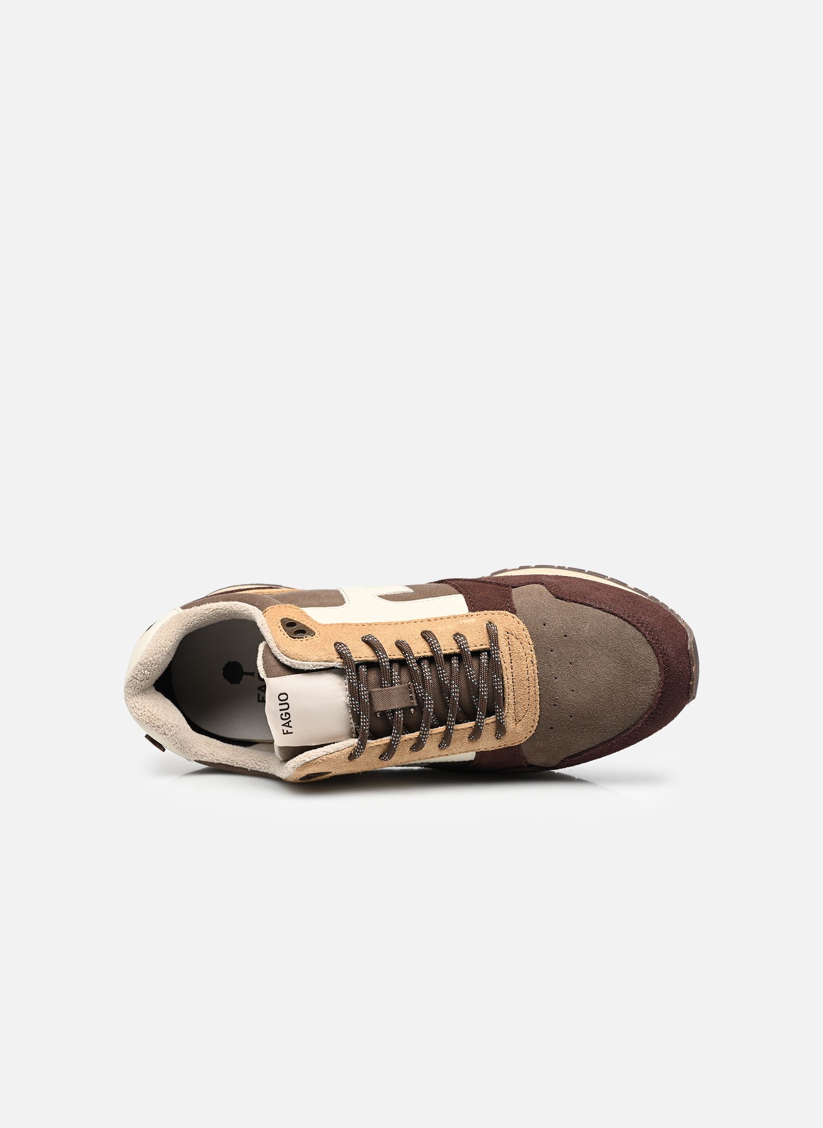 Lage sneakers ELM SYN WOVEN SUEDE M heren bruin Faguo Lage sneakers ELM SYN WOVEN SUEDE M heren bruin TAUPE