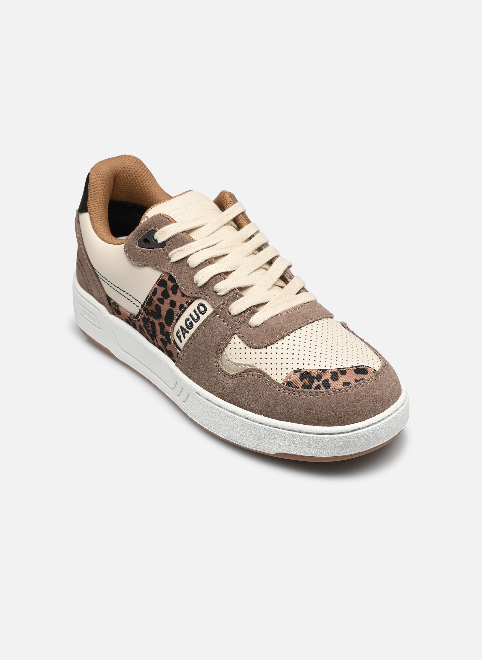 CEIBA BASKETS LEATHER SUEDE W by Faguo