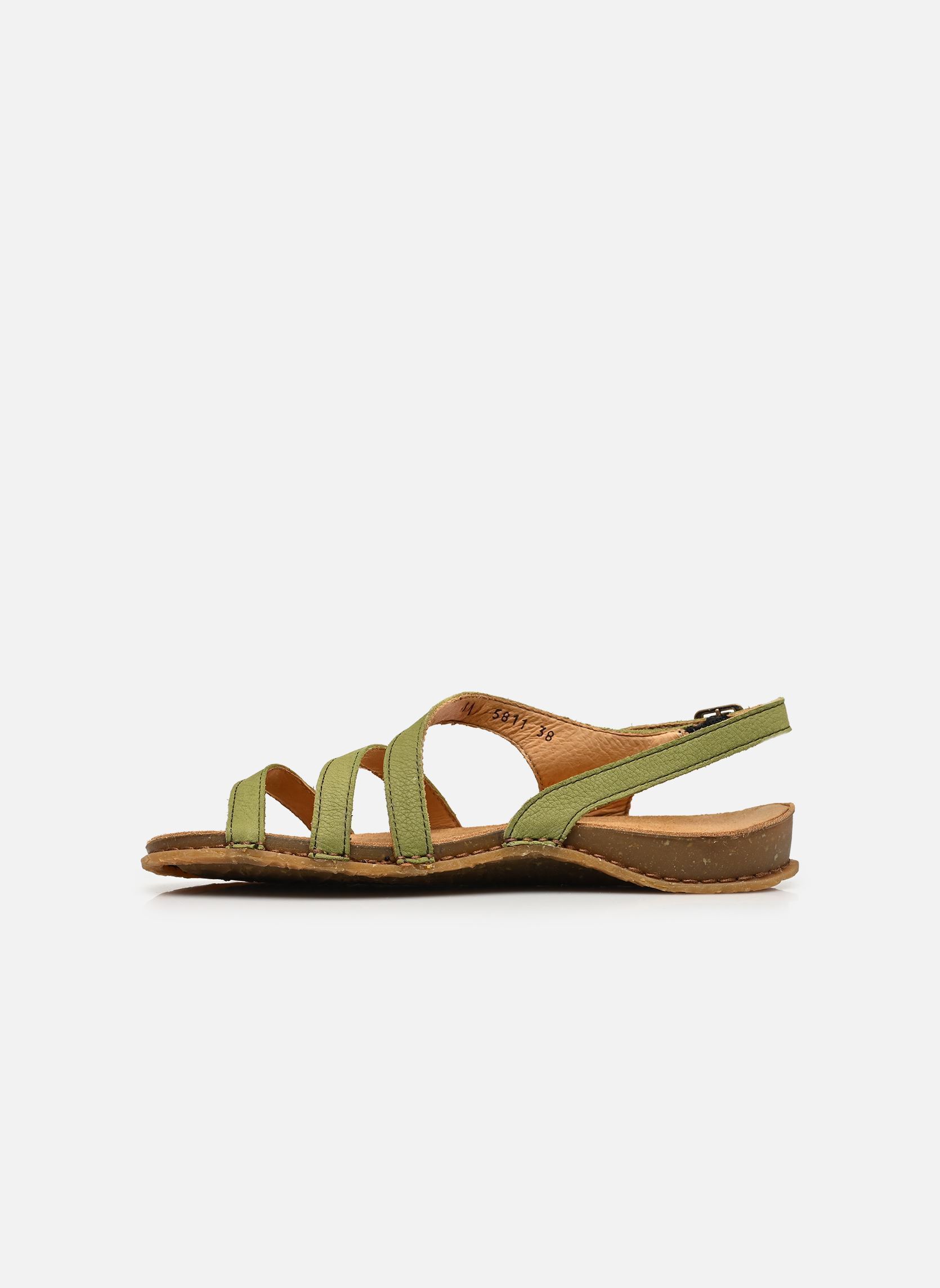 Sandalen Panglao N5811 damen grün El Naturalista Sandalen Panglao N5811 damen grün NOBUCK LIKEN
