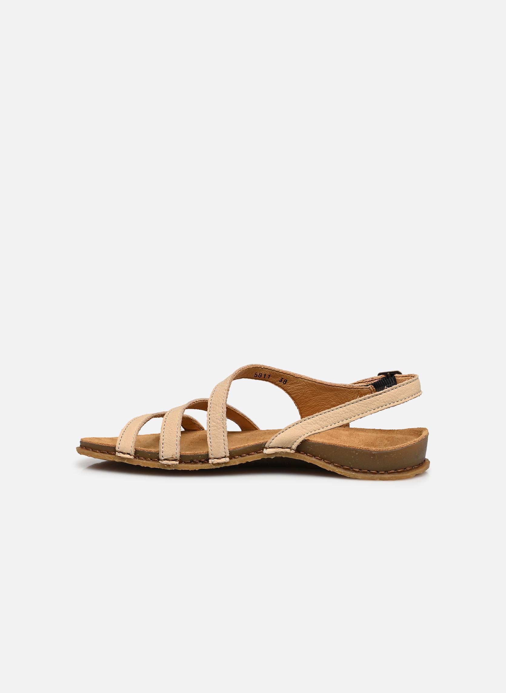 Sandalen Panglao N5811 damen weiß El Naturalista Sandalen Panglao N5811 damen weiß NOBUCK LAVADO CREAM