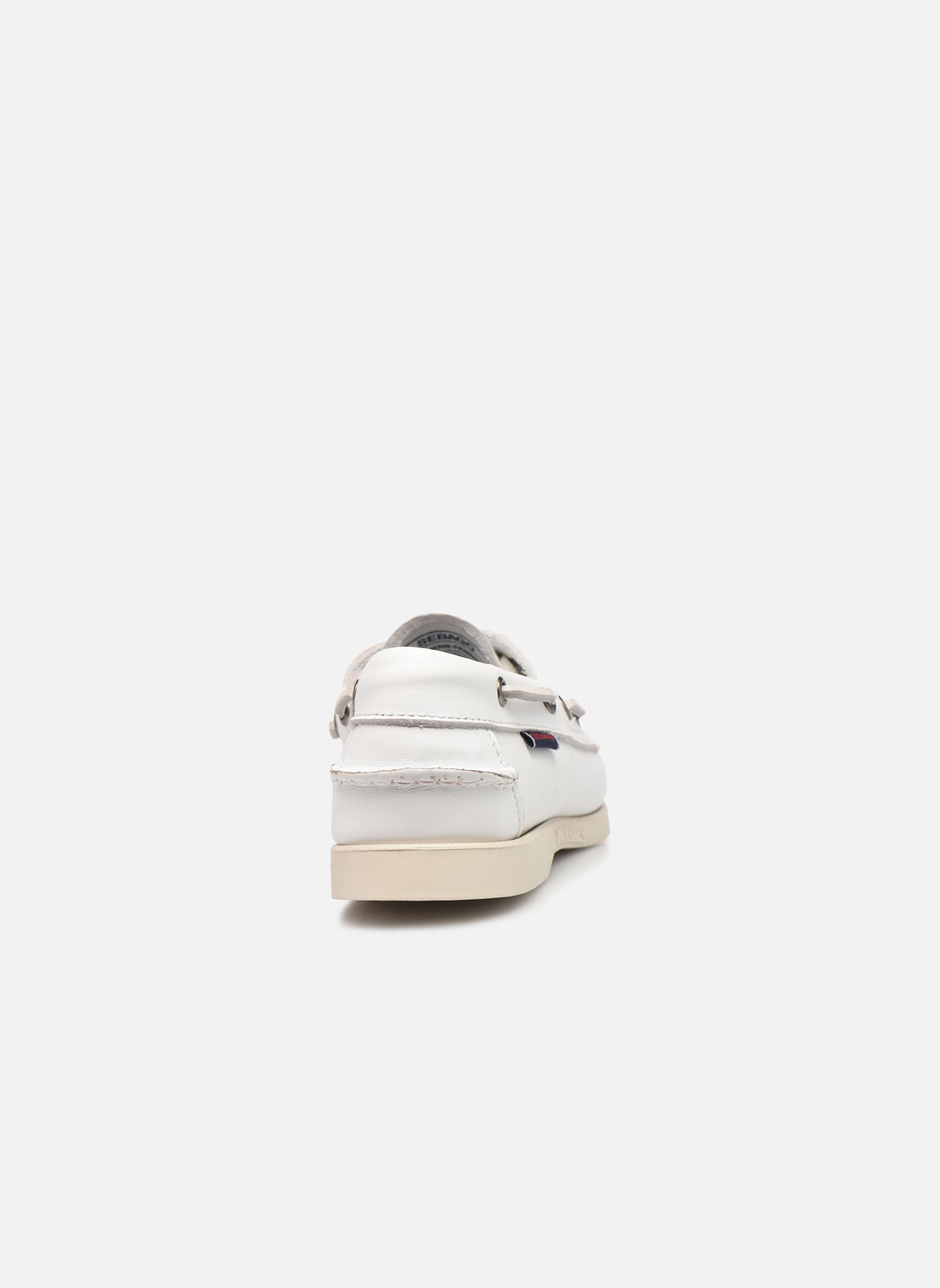 Mocassins Portland Docksides W femme blanc Sebago Mocassins Portland Docksides W femme blanc White