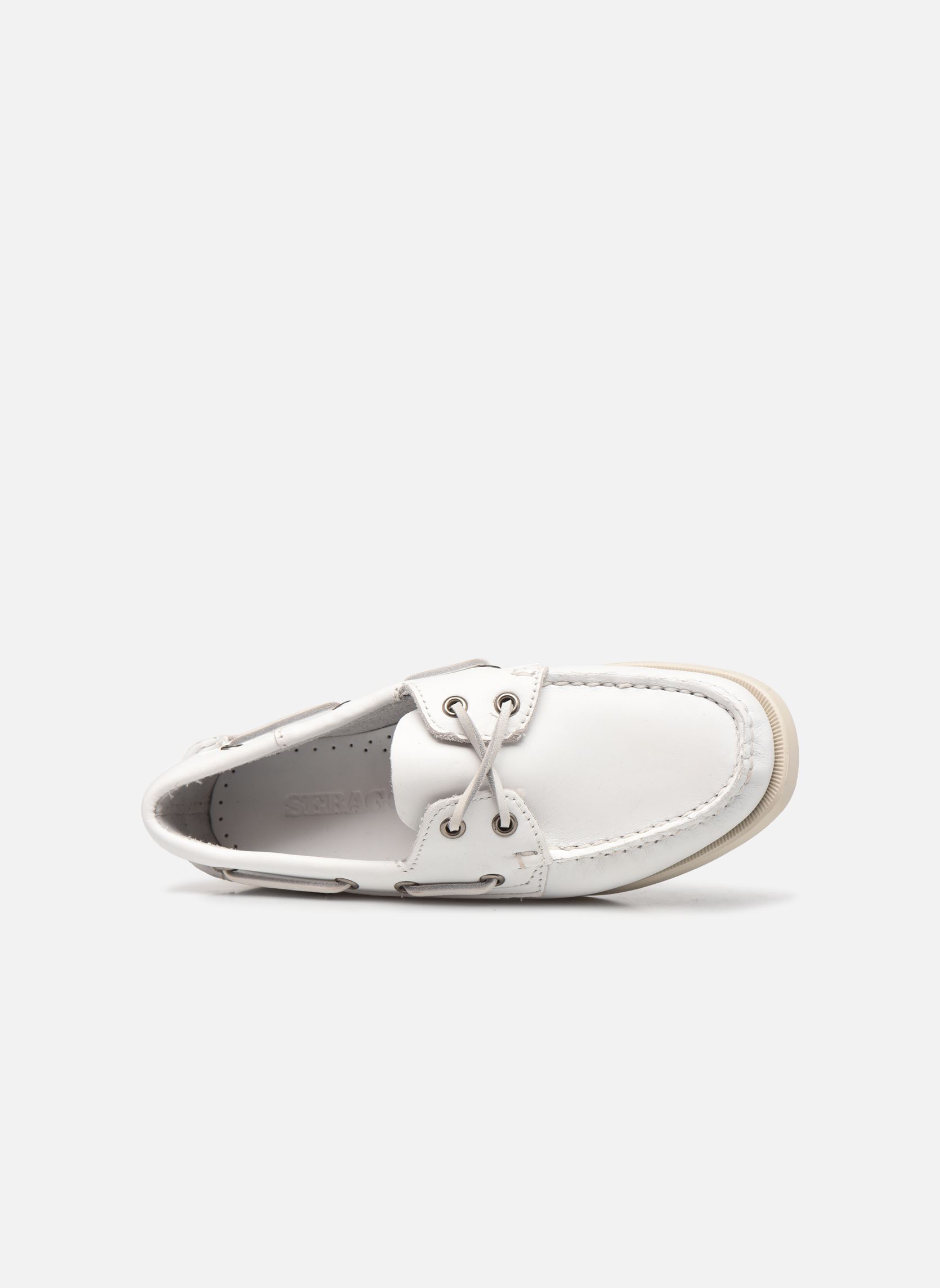 Mocassins Portland Docksides W femme blanc Sebago Mocassins Portland Docksides W femme blanc White