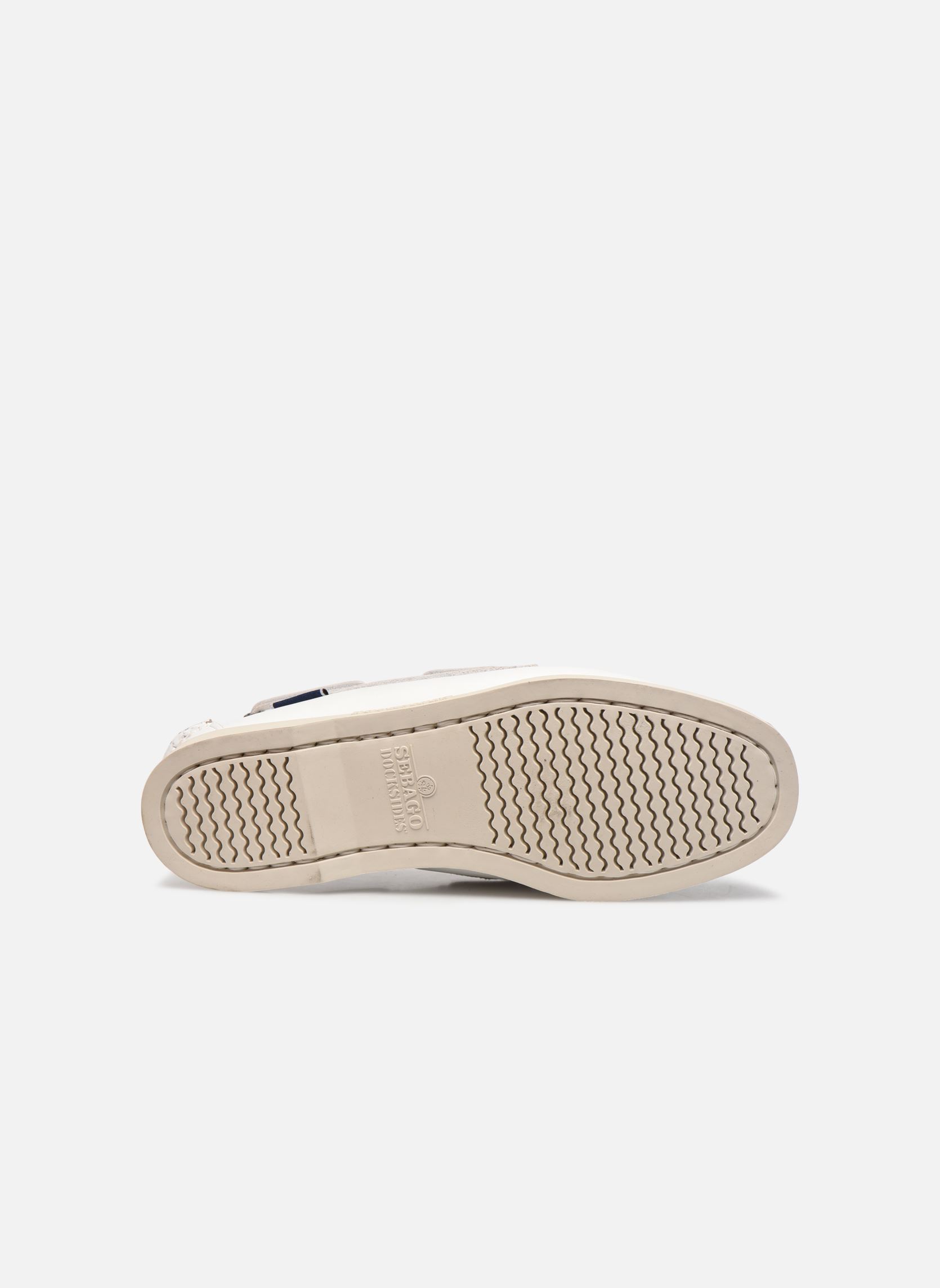 Mocassins Portland Docksides W femme blanc Sebago Mocassins Portland Docksides W femme blanc White