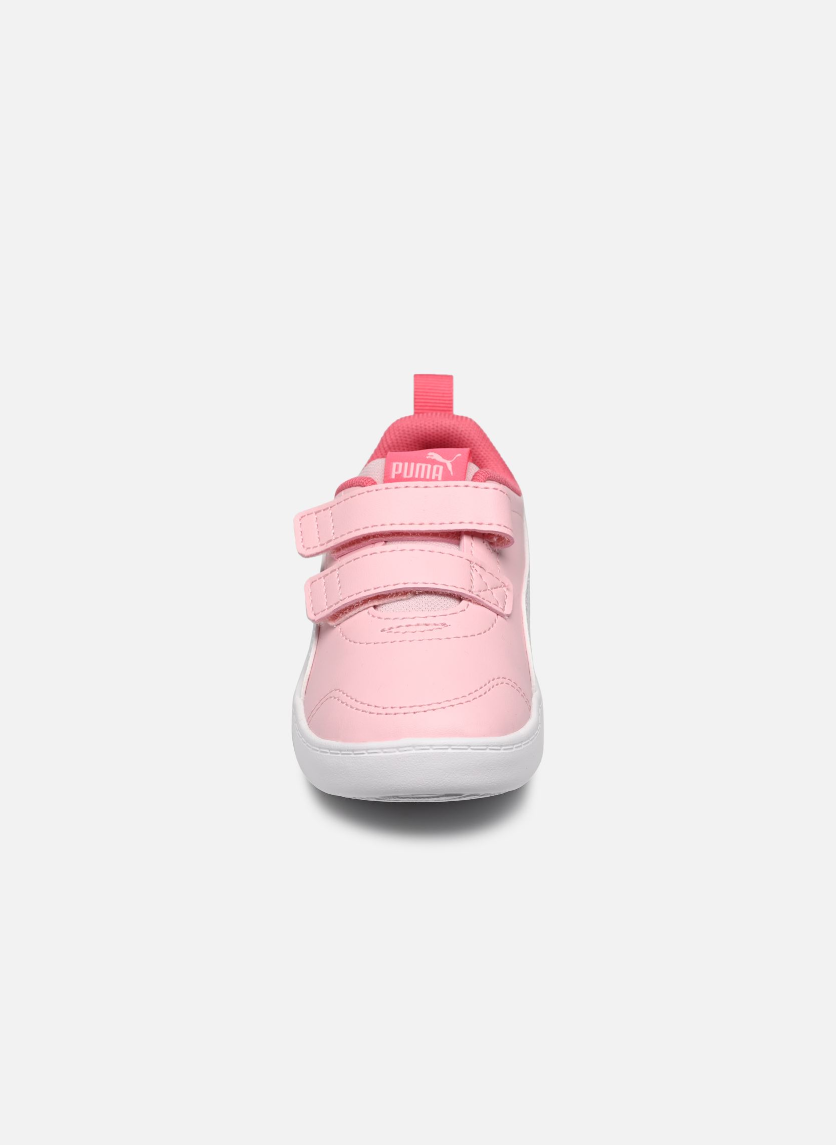 Niedrige Sneaker Inf Courtflex V2 mädchen rosa Puma Niedrige Sneaker Inf Courtflex V2 mädchen rosa ALMOND BLOSSOM-PUMA WHITE