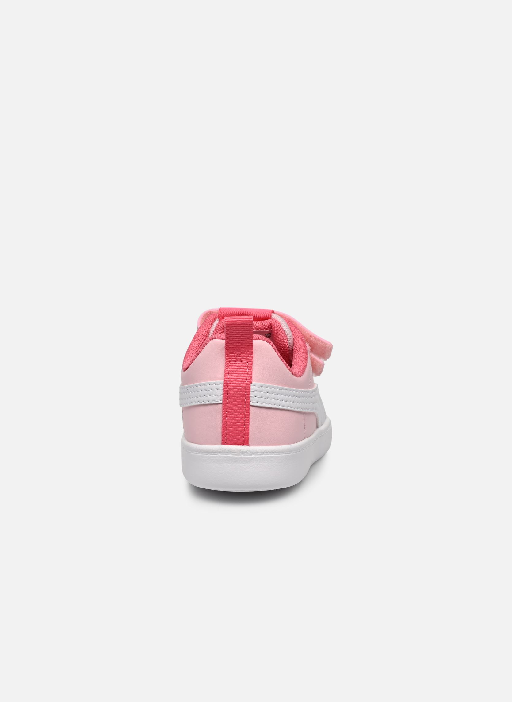 Niedrige Sneaker Inf Courtflex V2 mädchen rosa Puma Niedrige Sneaker Inf Courtflex V2 mädchen rosa ALMOND BLOSSOM-PUMA WHITE