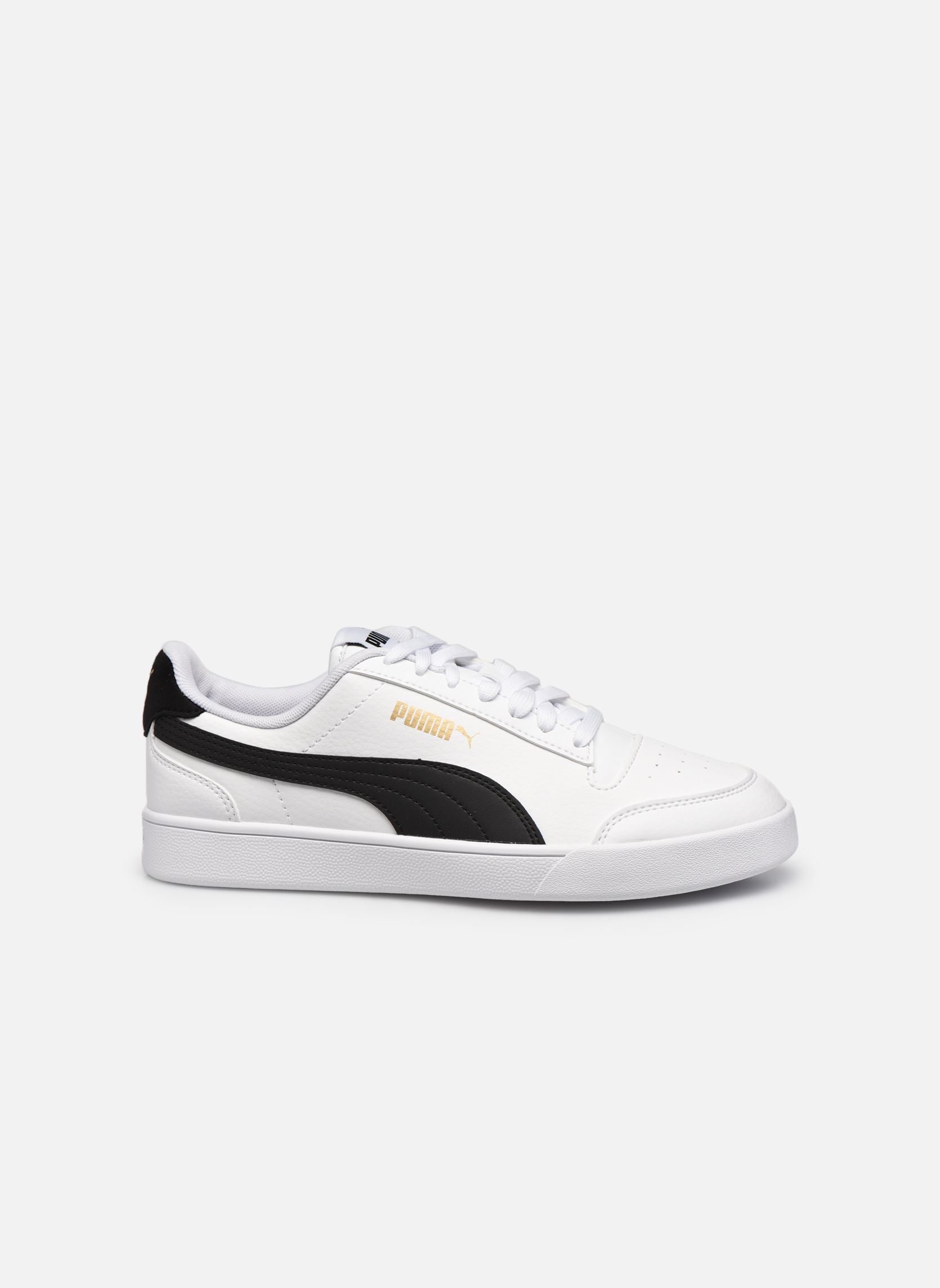 Baskets basses Jr Puma Shuffle blanc Puma Baskets basses Jr Puma Shuffle blanc PUMA WHITE-PUMA BLACK-PUMA TEA