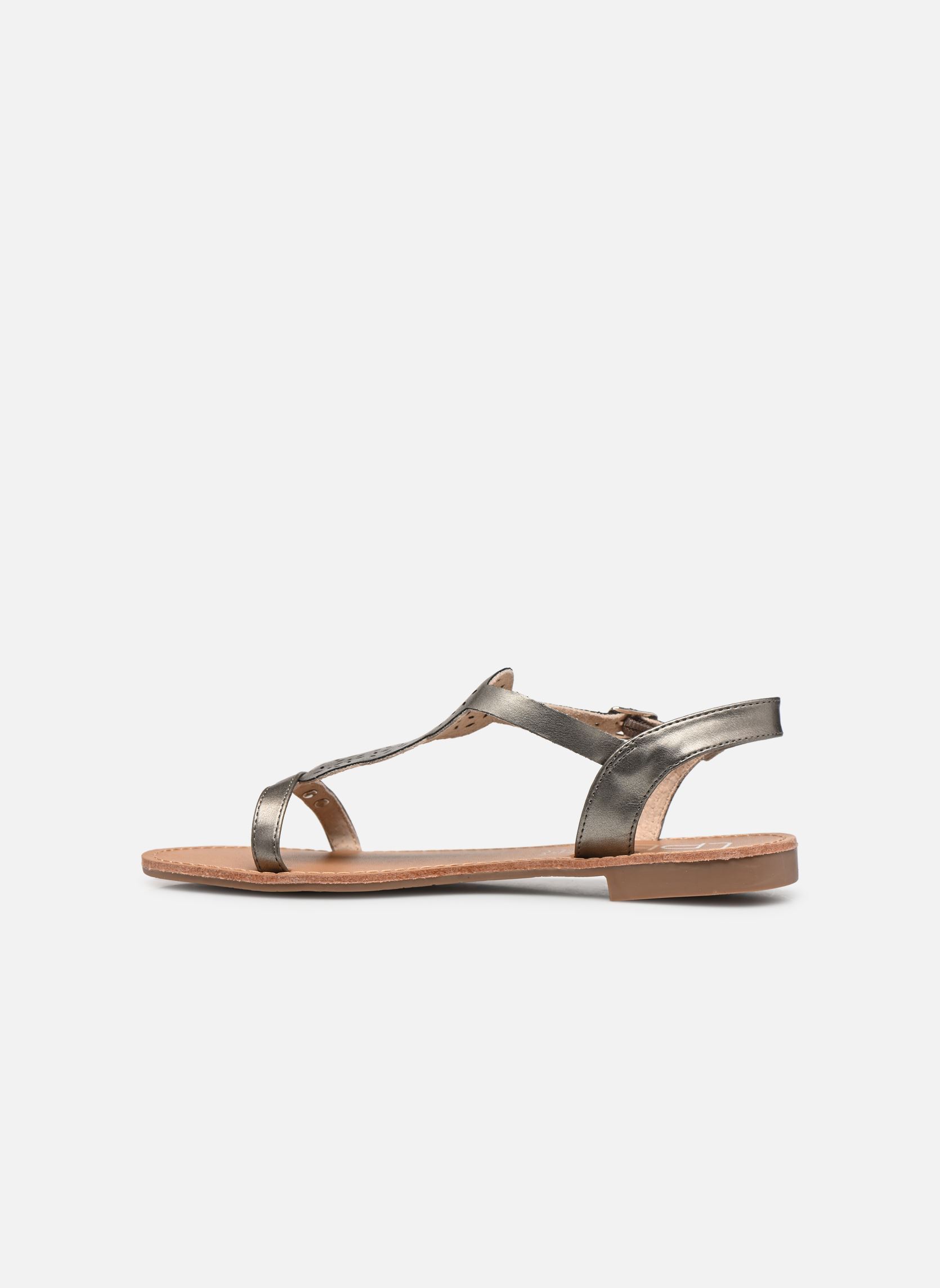 Sandales BASSA femme or et bronze LPB -LES PETITES BOMBES Sandales BASSA femme or et bronze Bronze Metal