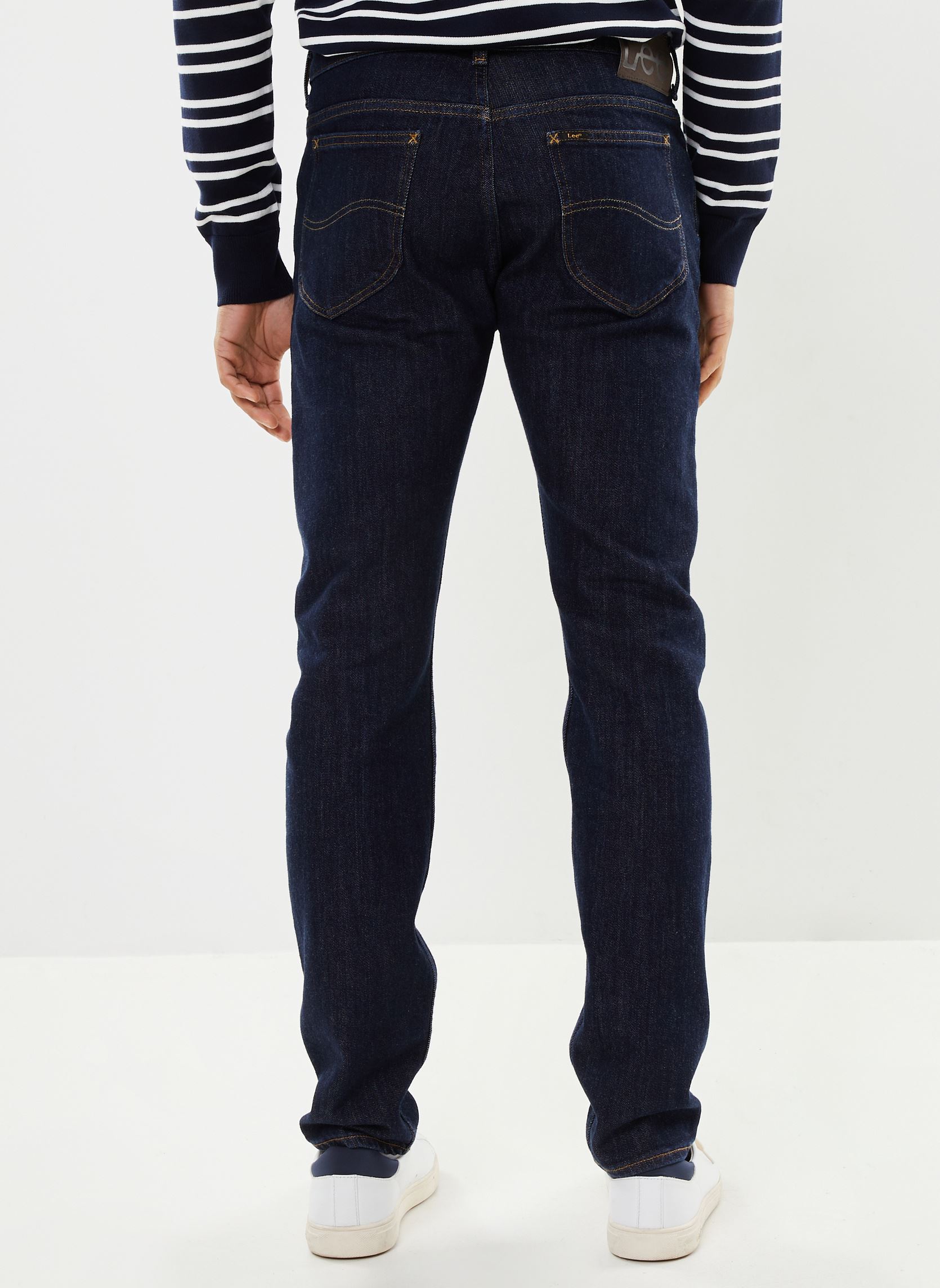 Vaqueros ajustados y entubados Rider hombre azul Lee Vaqueros ajustados y entubados Rider hombre azul RINSE