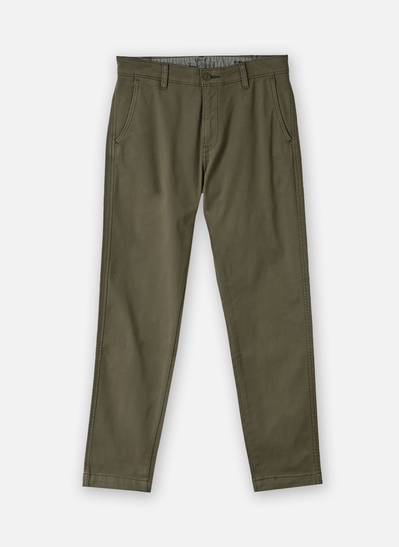 Pantalons chino XX CHINO STD II homme vert Levi's Pantalons chino XX CHINO STD II homme vert BUNKER OLIVE SHADY GD CCU B