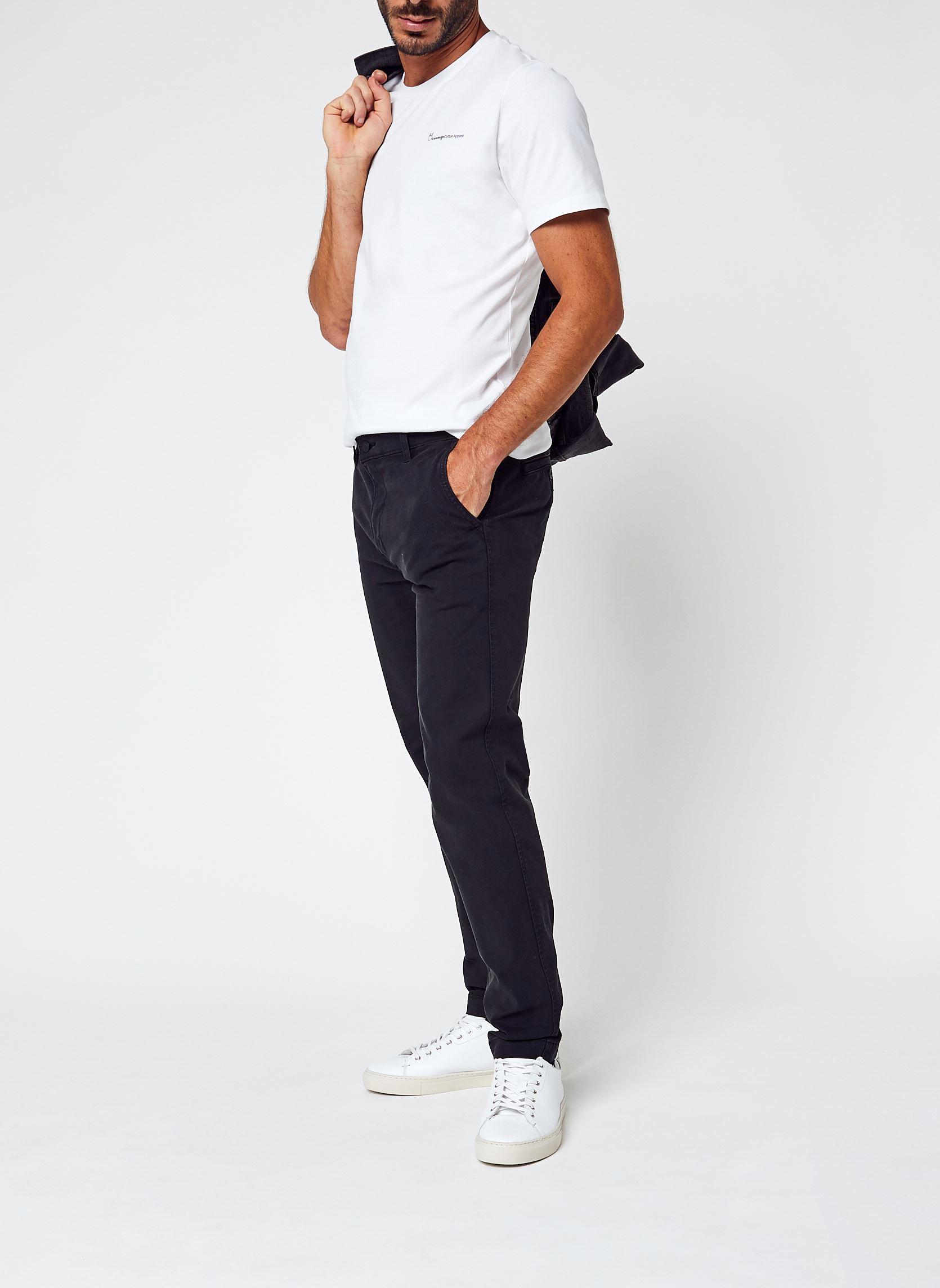 Chino broeken XX CHINO STD II heren zwart Levi's Chino broeken XX CHINO STD II heren zwart MINERAL BLACK