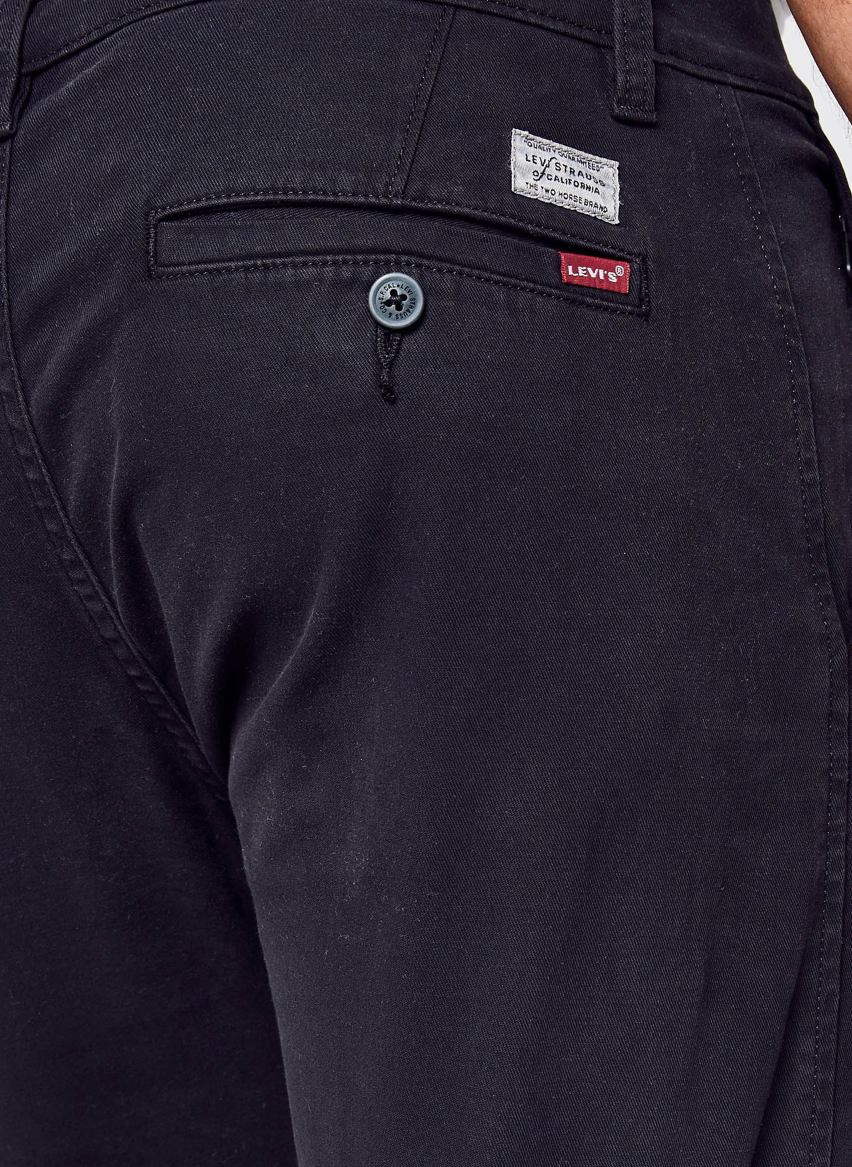 Chino broeken XX CHINO STD II heren zwart Levi's Chino broeken XX CHINO STD II heren zwart MINERAL BLACK
