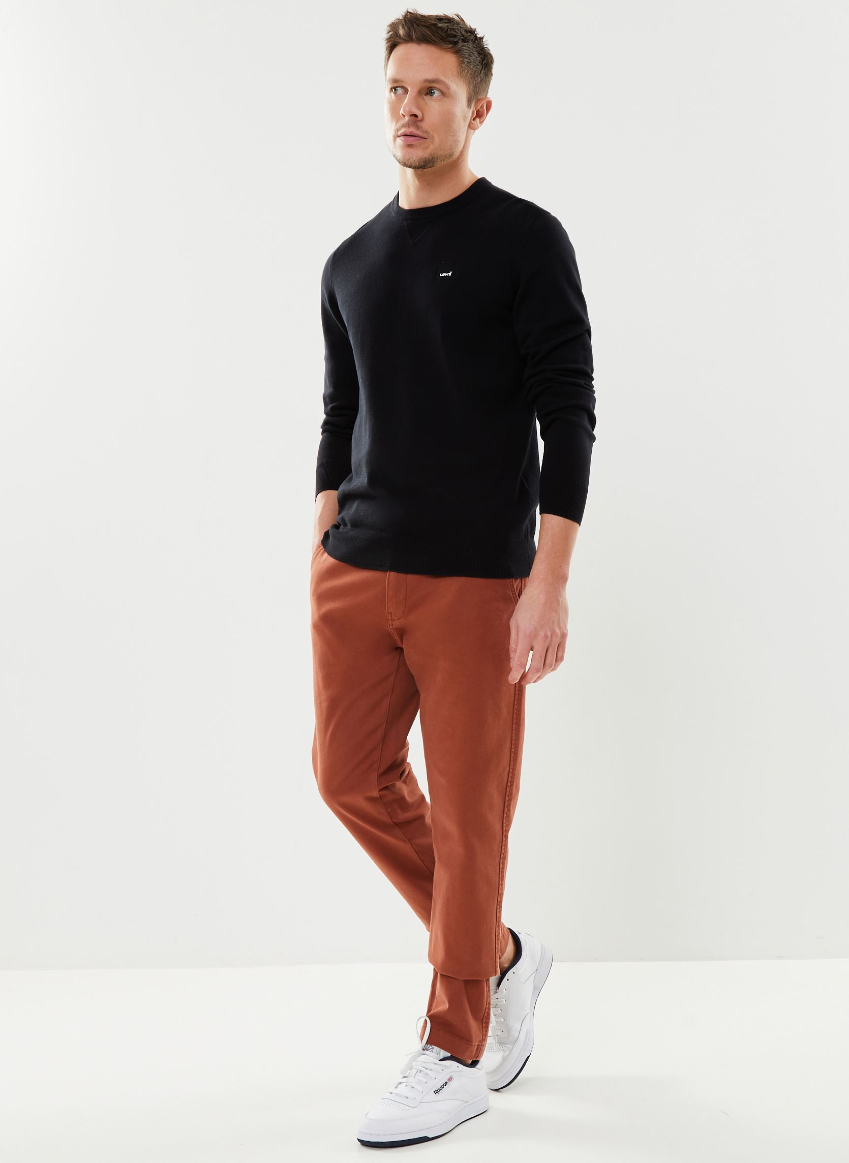 Pantalons chino XX CHINO STD II homme marron Levi's Pantalons chino XX CHINO STD II homme marron SEQUOIA SHADY GD