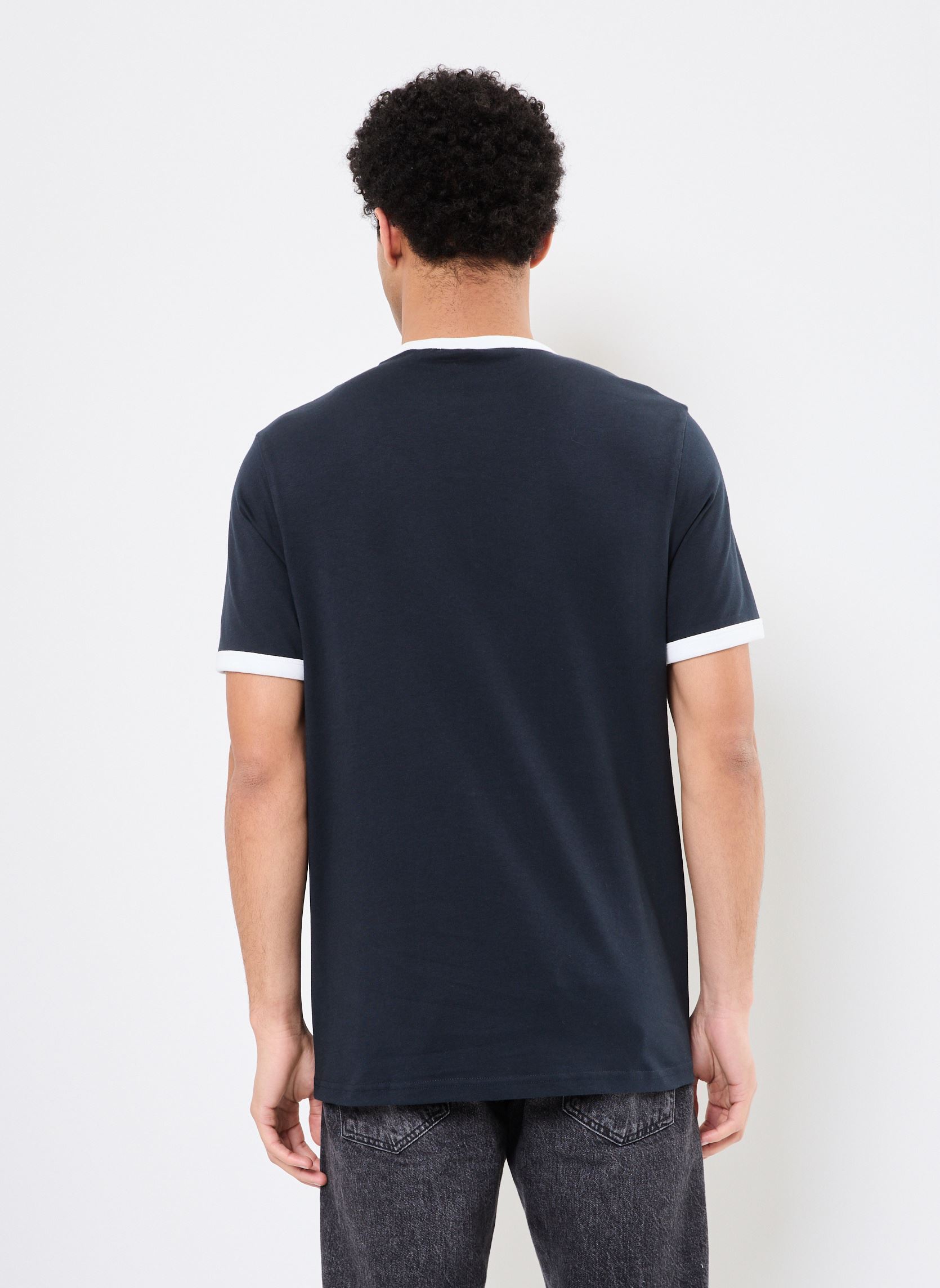 T-Shirts Ringer T-shirt herren blau Lyle & Scott T-Shirts Ringer T-shirt herren blau DARK NAVY/ WHITE