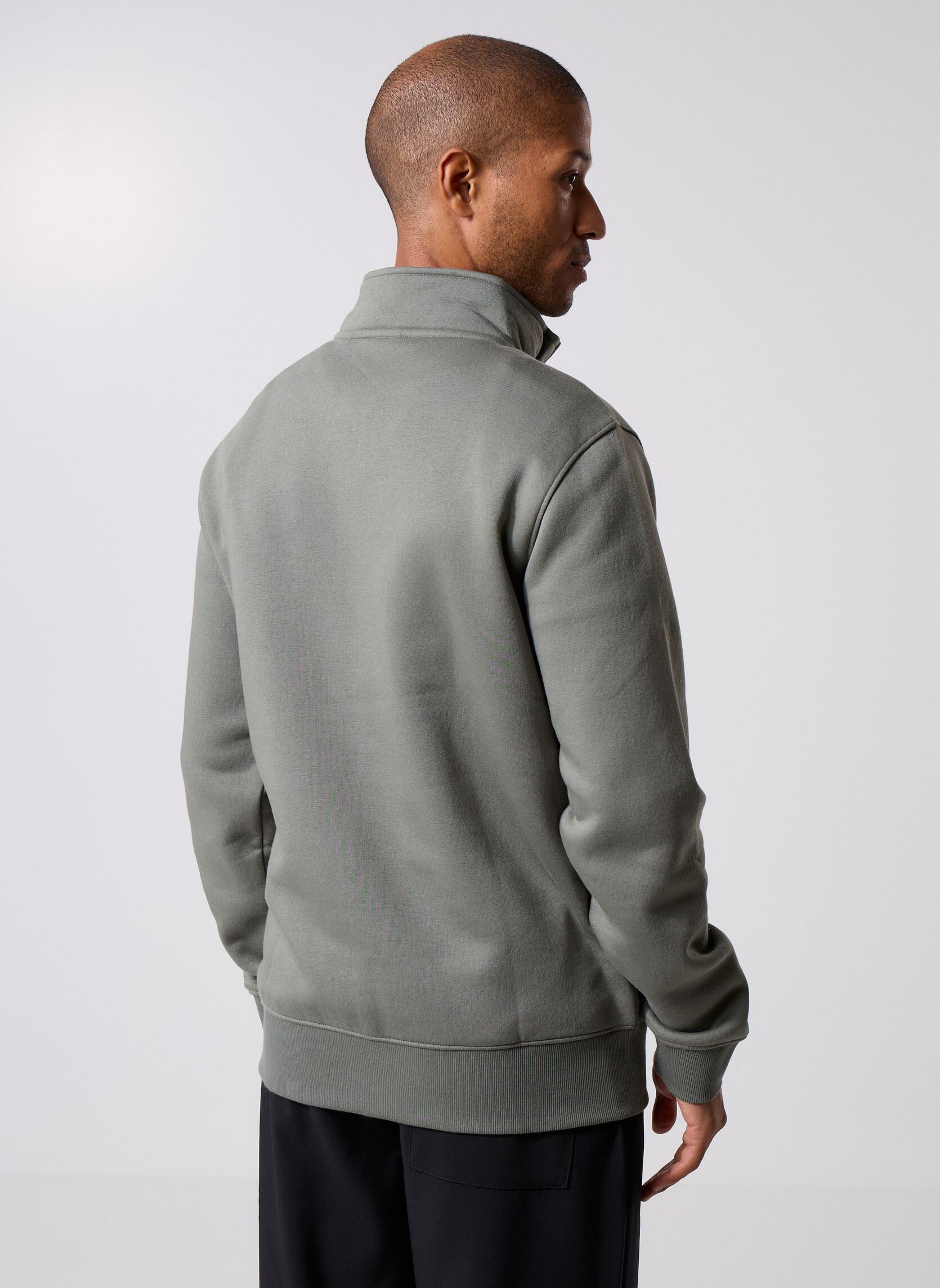 Sweats zippés Onsceres Life Half Zip Sweat homme vert Only & Sons Sweats zippés Onsceres Life Half Zip Sweat homme vert CASTOR GRAY