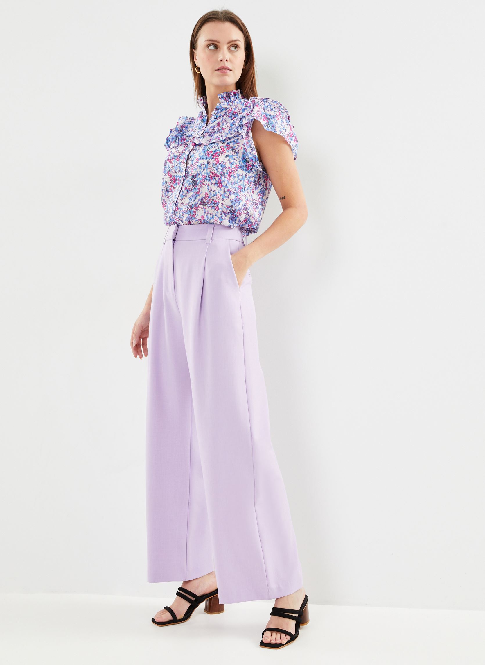 Blusen Laura damen rosa Suncoo Blusen Laura damen rosa Fuchsia
