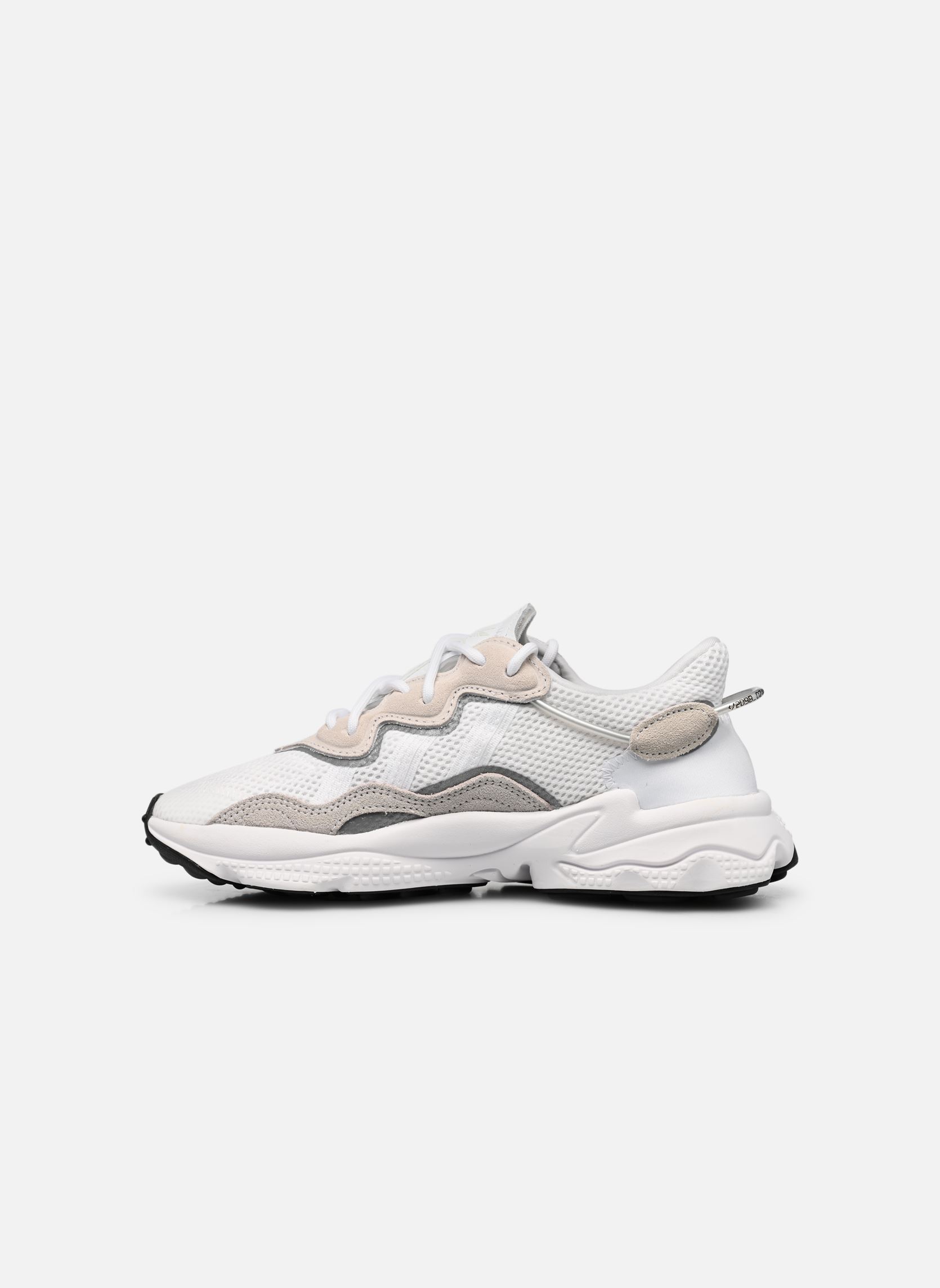 Baskets basses Ozweego J blanc adidas originals Baskets basses Ozweego J blanc FTWWHT/FTWWHT/CBLACK