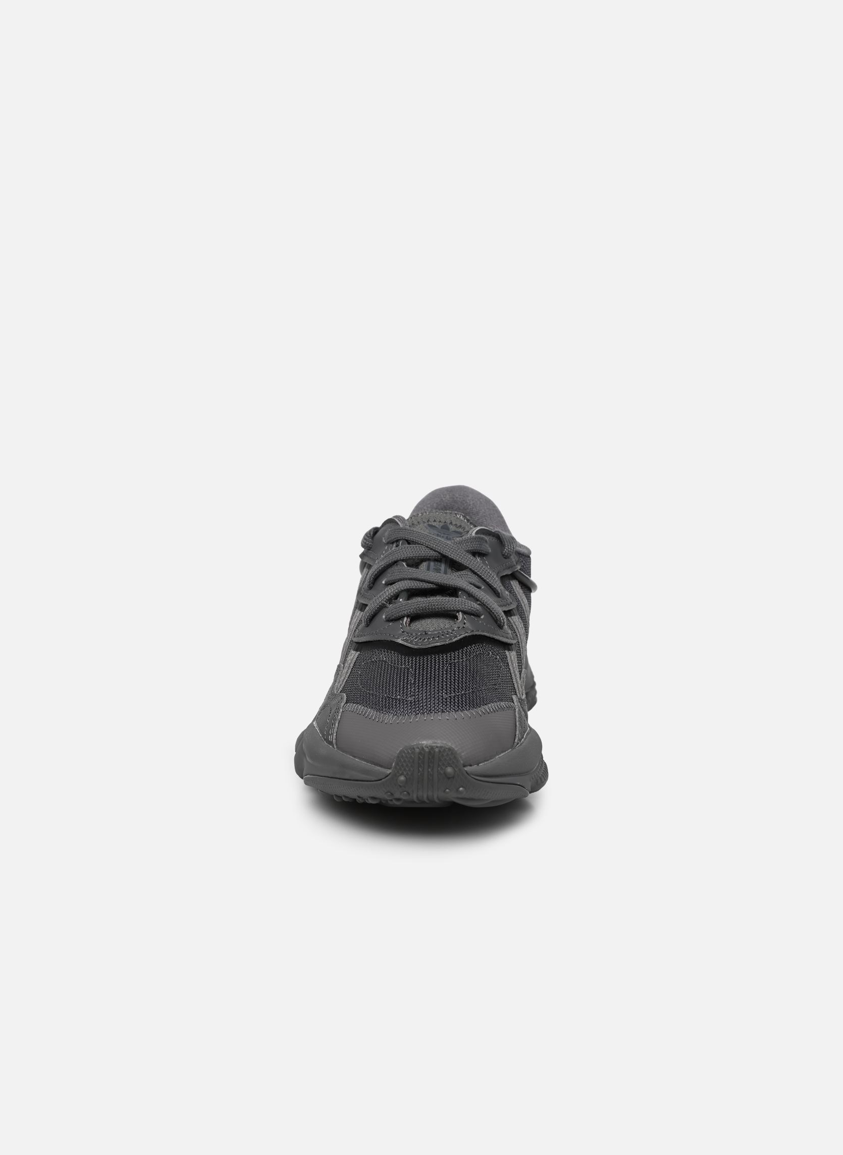 Niedrige Sneaker Ozweego J grau adidas originals Niedrige Sneaker Ozweego J grau Grefou/Grefiv/Grefou