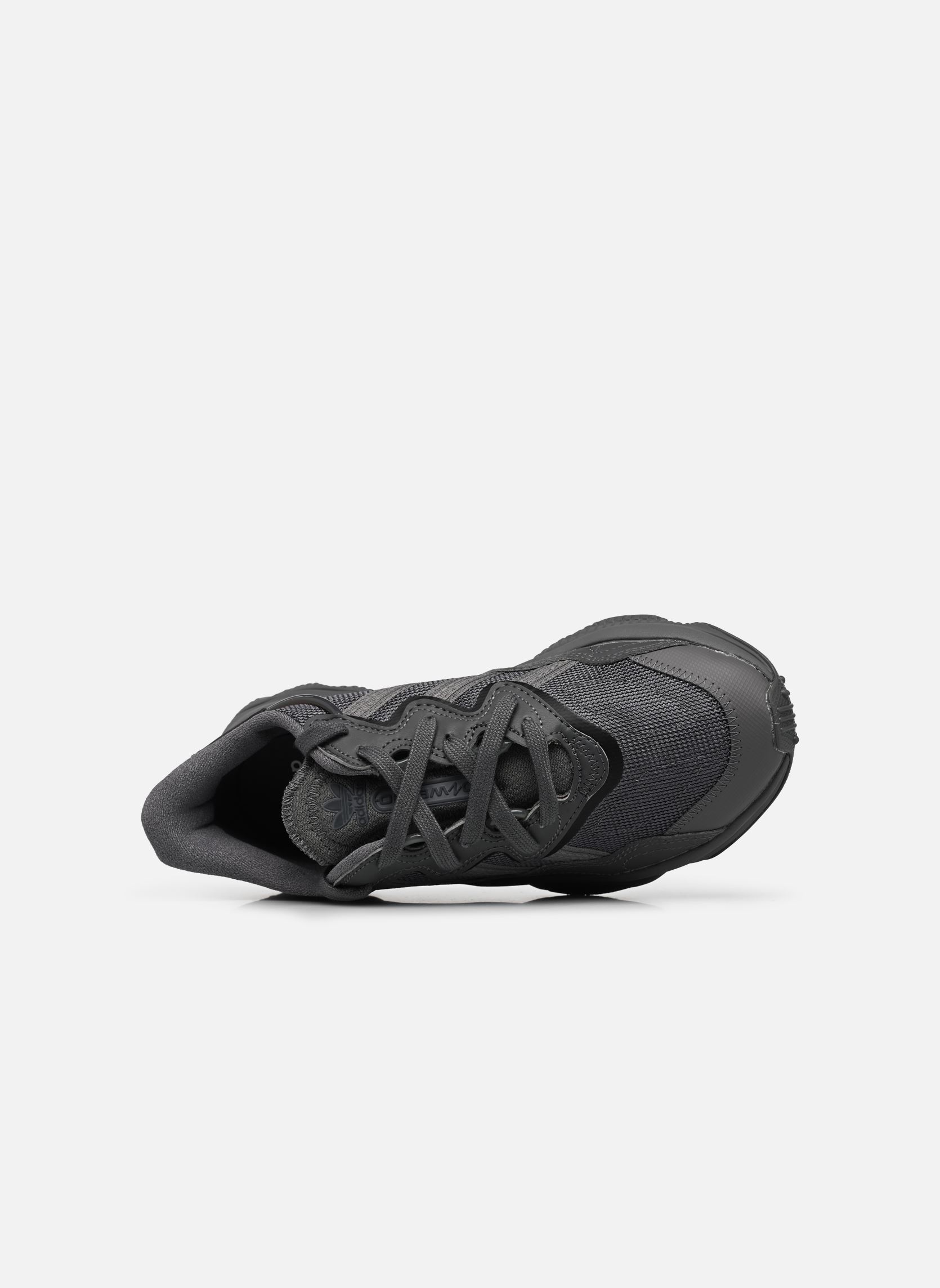 Niedrige Sneaker Ozweego J grau adidas originals Niedrige Sneaker Ozweego J grau Grefou/Grefiv/Grefou
