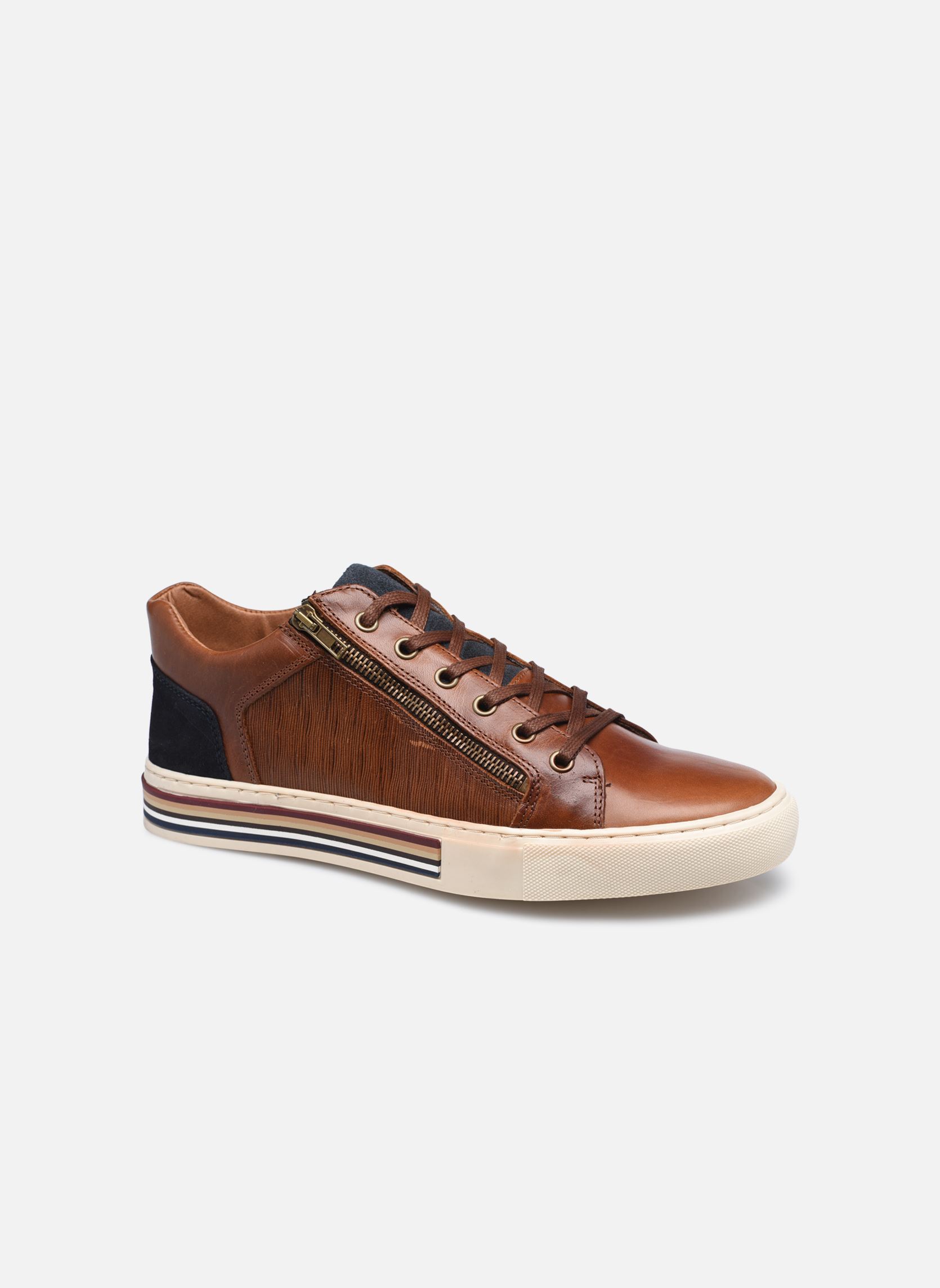Niedrige Sneaker WALCOOL herren braun Marvin&Co Niedrige Sneaker WALCOOL herren braun Cognac